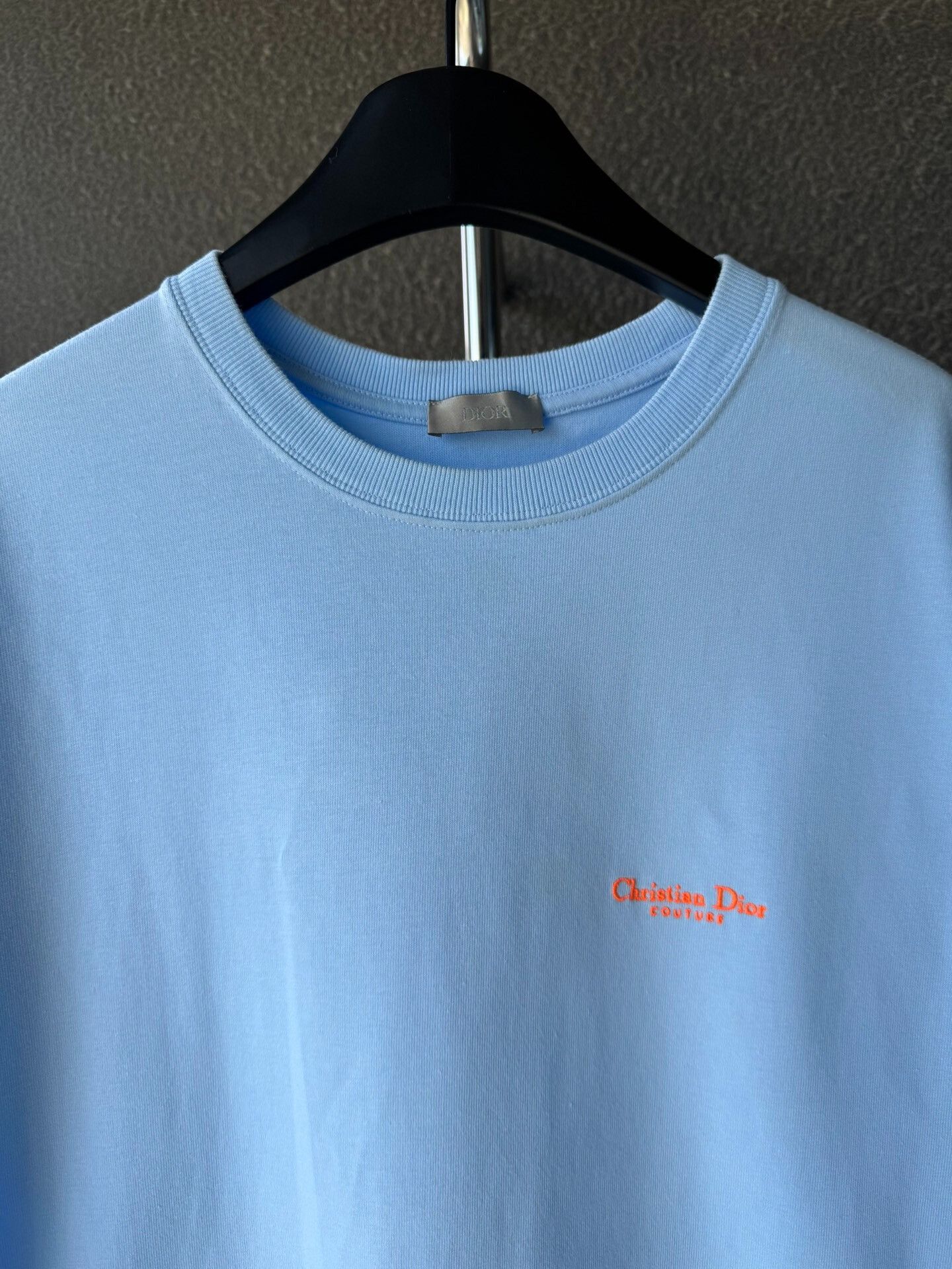 Dior Dior Embroidered Blue Short Sleeve Shirt Size US M / EU 48-50 / 2 - 3 Thumbnail