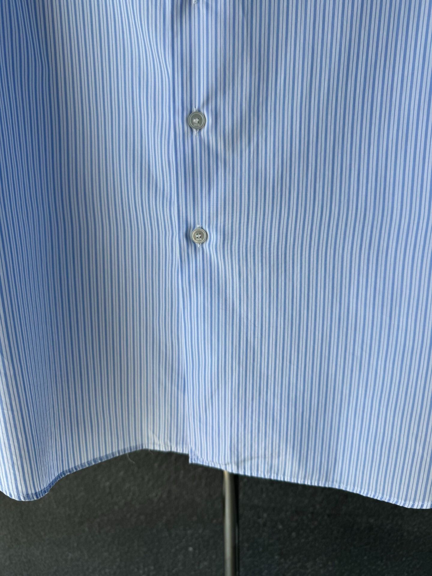 Dior Dior Striped Loose Long Sleeve Shirt Size US M / EU 48-50 / 2 - 4 Thumbnail