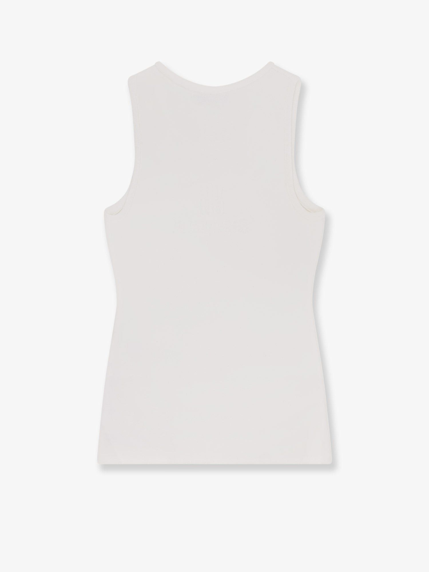 Ribbed viscose blend tank top XS - USA Tariffs Included
