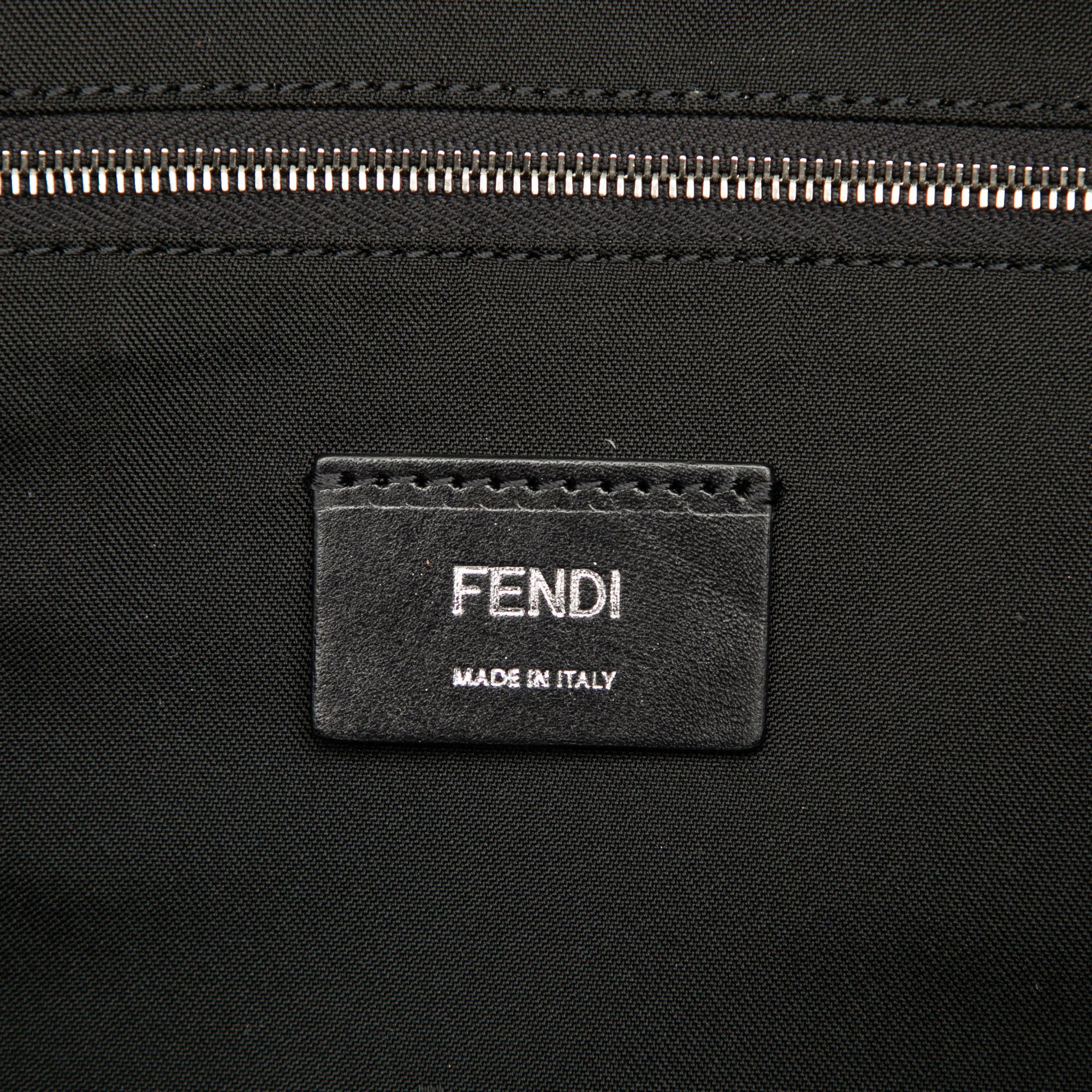 Fendi Fendi Nylon Vocabulary Blue Backpack Size ONE SIZE - 5 Thumbnail