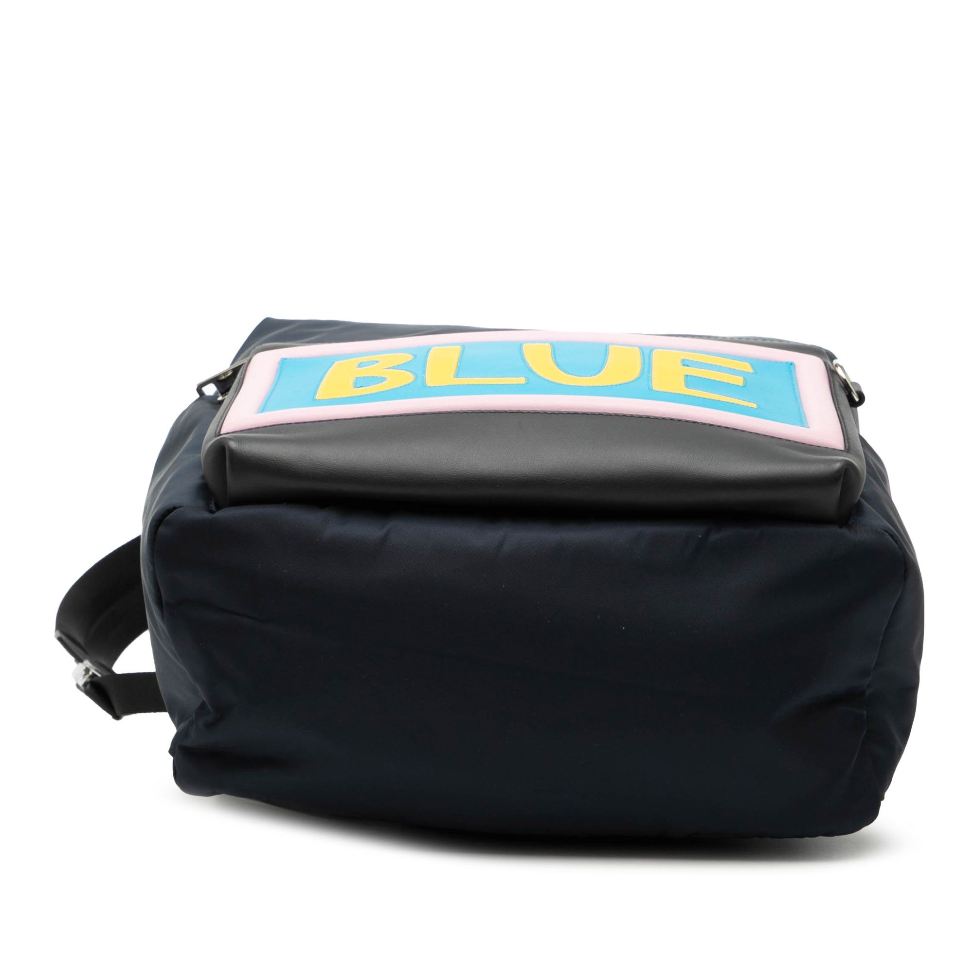 Fendi Fendi Nylon Vocabulary Blue Backpack Size ONE SIZE - 3 Thumbnail