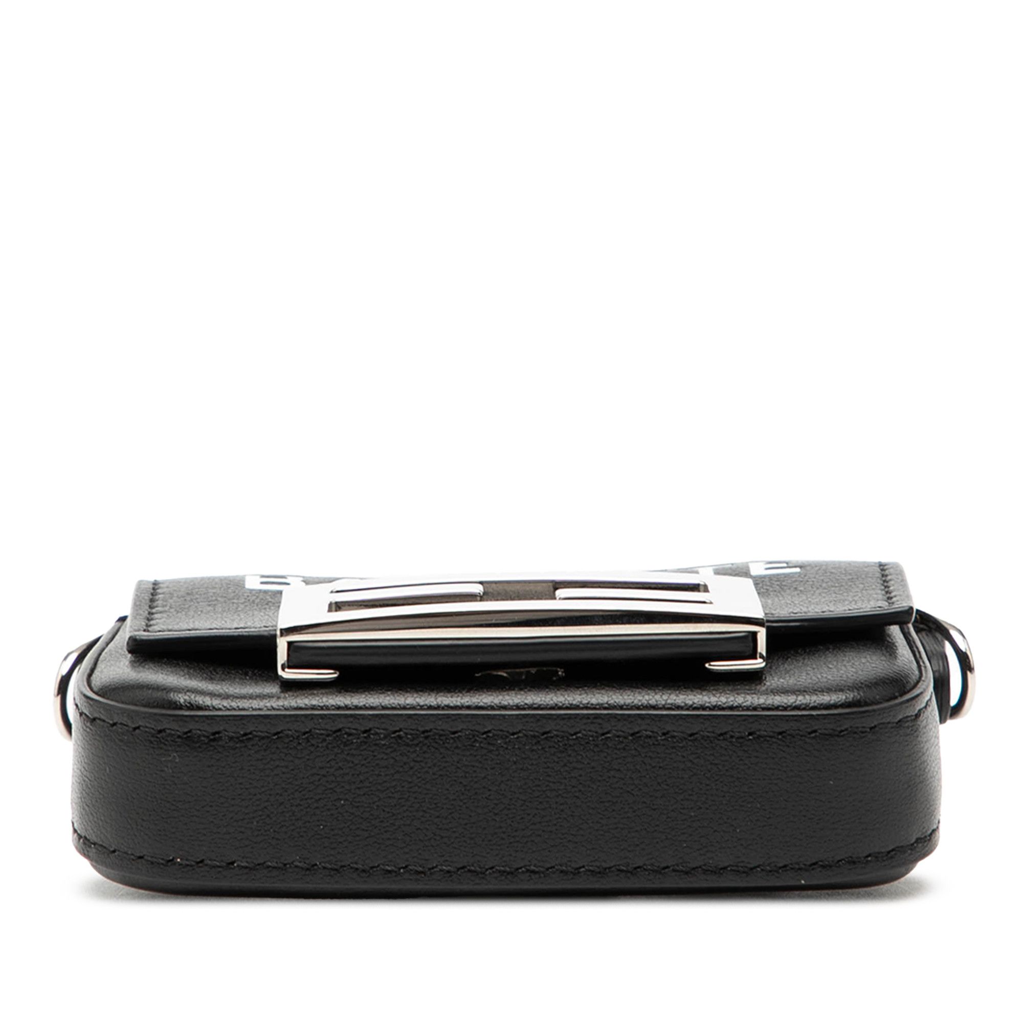 Fendi Fendi Nano Leather Maxi Handle Baguette Size ONE SIZE - 3 Thumbnail