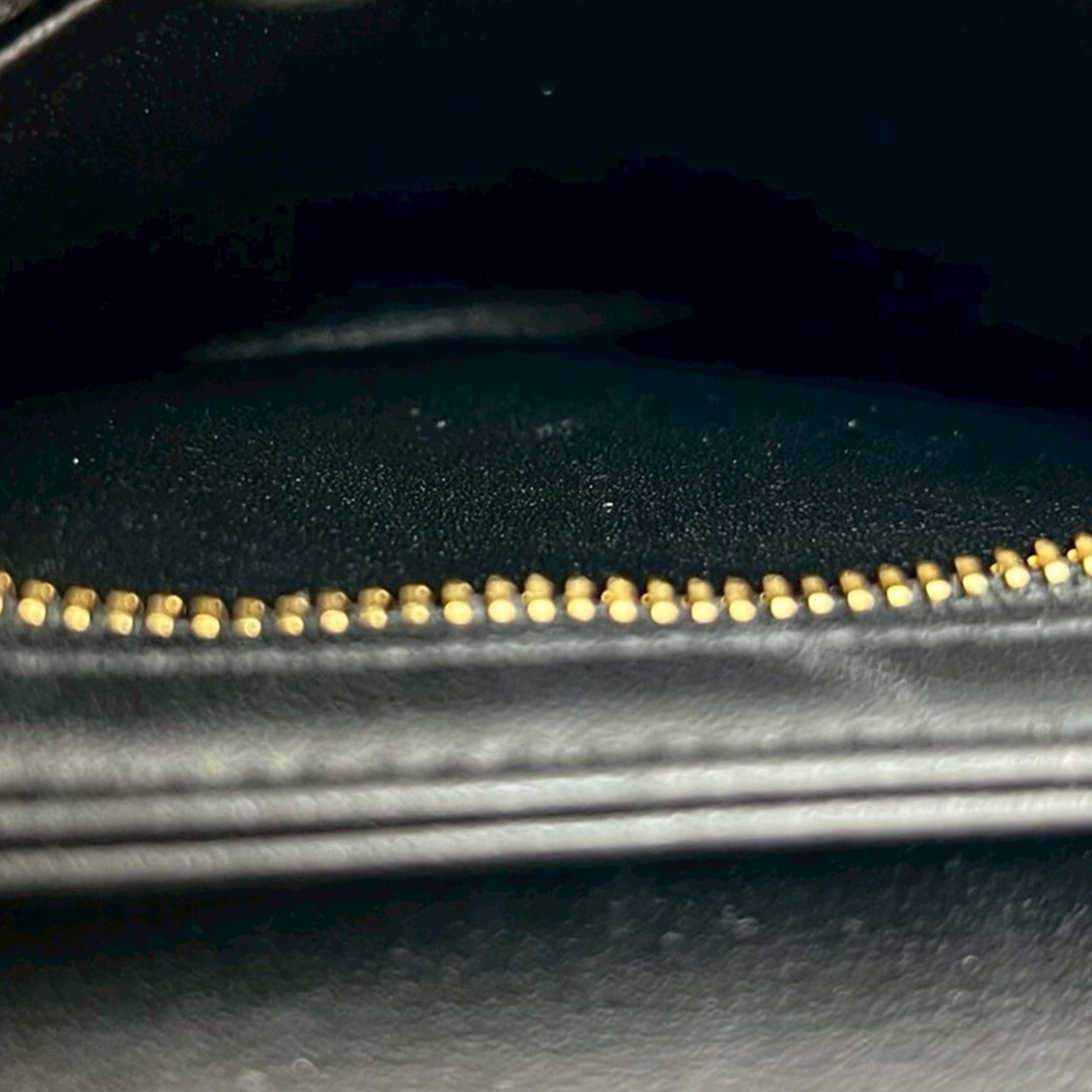 Celine Celine Teen Shiny Calfskin Triomphe Besace Clea Chain Crossbody Size ONE SIZE - 9 Thumbnail
