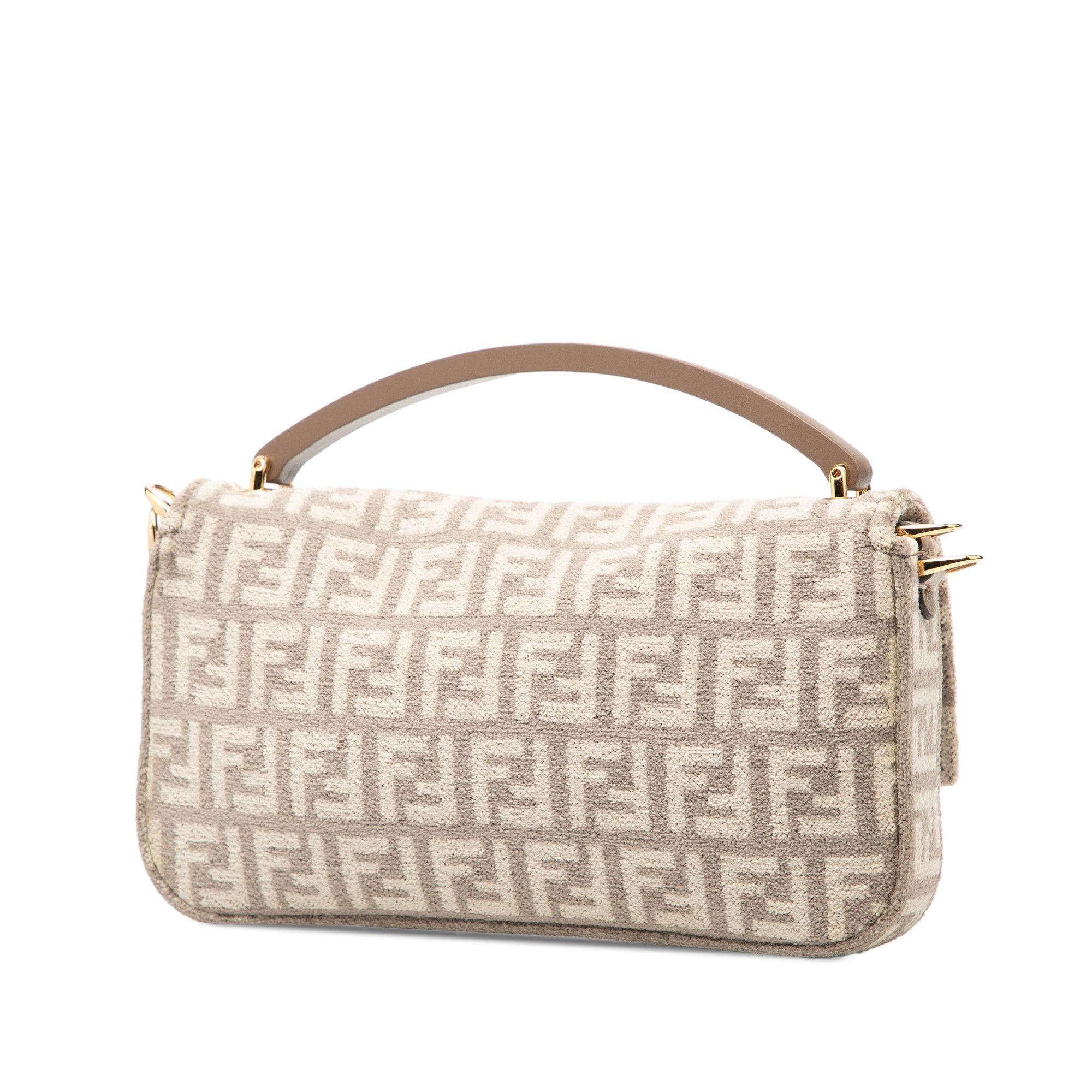 Fendi Fendi Zucchino Velvet Baguette Phone Pouch Satchel Size ONE SIZE - 2 Thumbnail