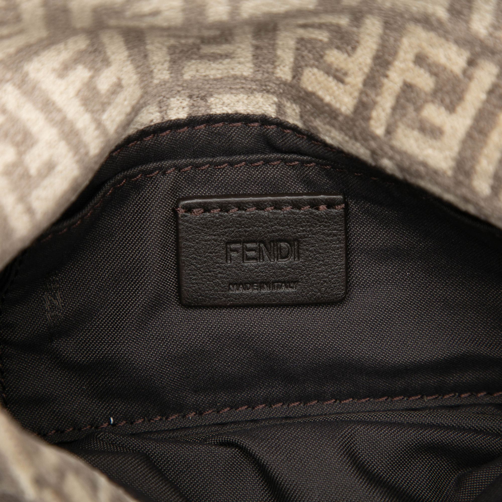 Fendi Fendi Zucchino Velvet Baguette Phone Pouch Satchel Size ONE SIZE - 5 Thumbnail