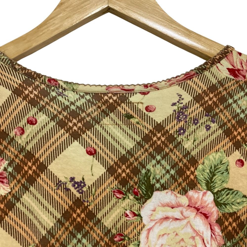 Other Other WONDERFUL WORLD Lace Flower Print Long Dress Cotton Dresses DUTY FREE for USA Size ONE SIZE - 5 Thumbnail