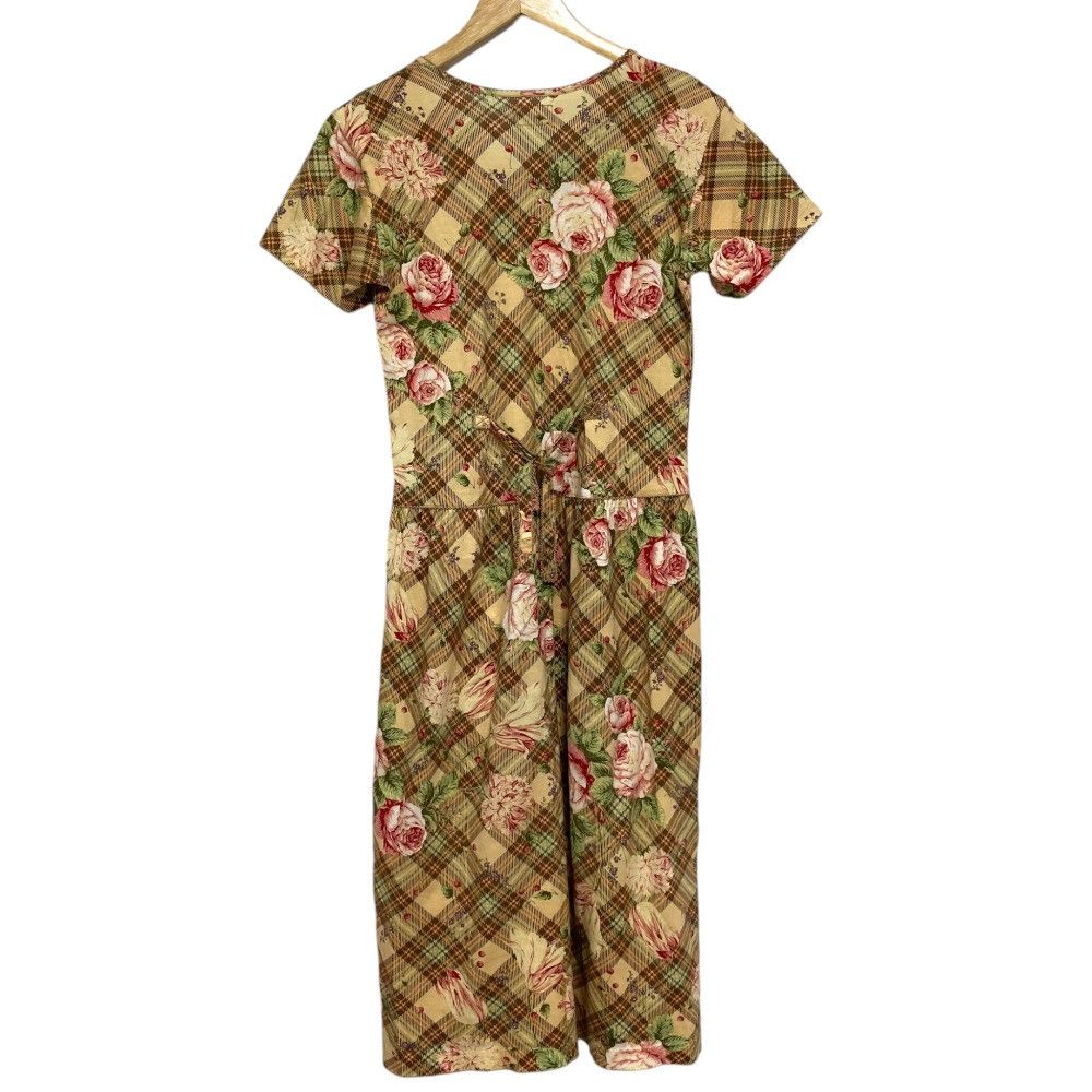 Other Other WONDERFUL WORLD Lace Flower Print Long Dress Cotton Dresses DUTY FREE for USA Size ONE SIZE - 2 Thumbnail