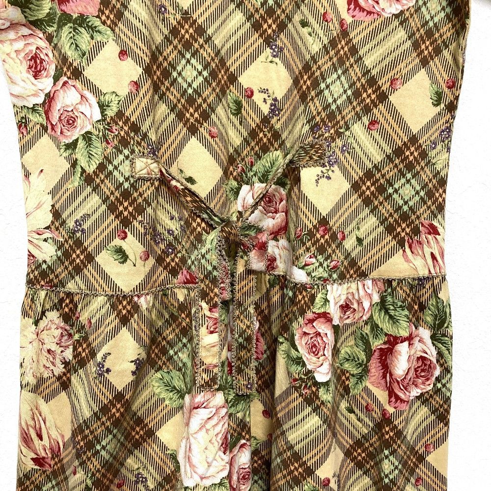 Other Other WONDERFUL WORLD Lace Flower Print Long Dress Cotton Dresses DUTY FREE for USA Size ONE SIZE - 6 Thumbnail