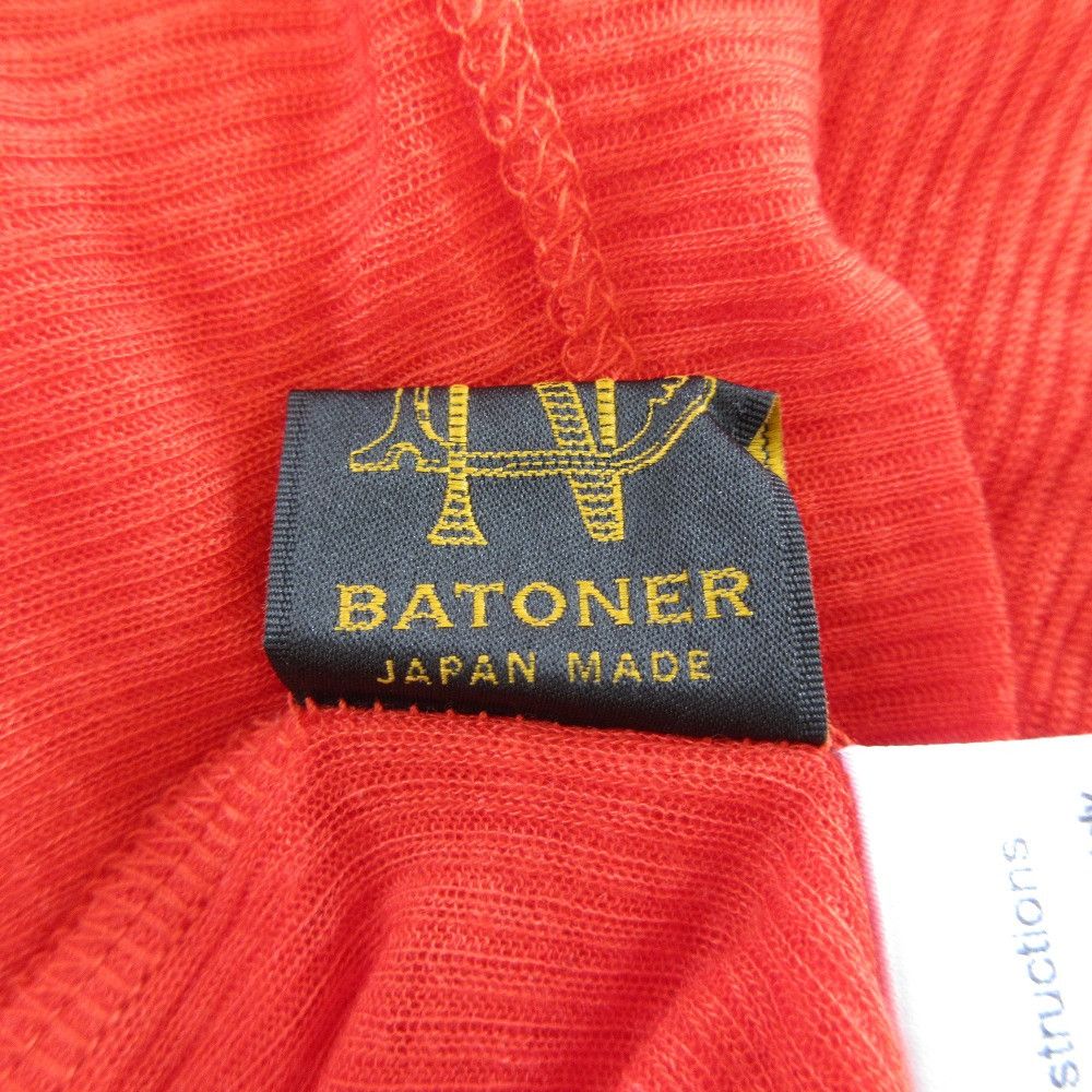Other Other Batoner MELTY RIB U NECK Long Sleeve T-Shirt Knitwear Others Tops BN-25FL-008 DUTY FREE for USA Size ONE SIZE - 4 Thumbnail