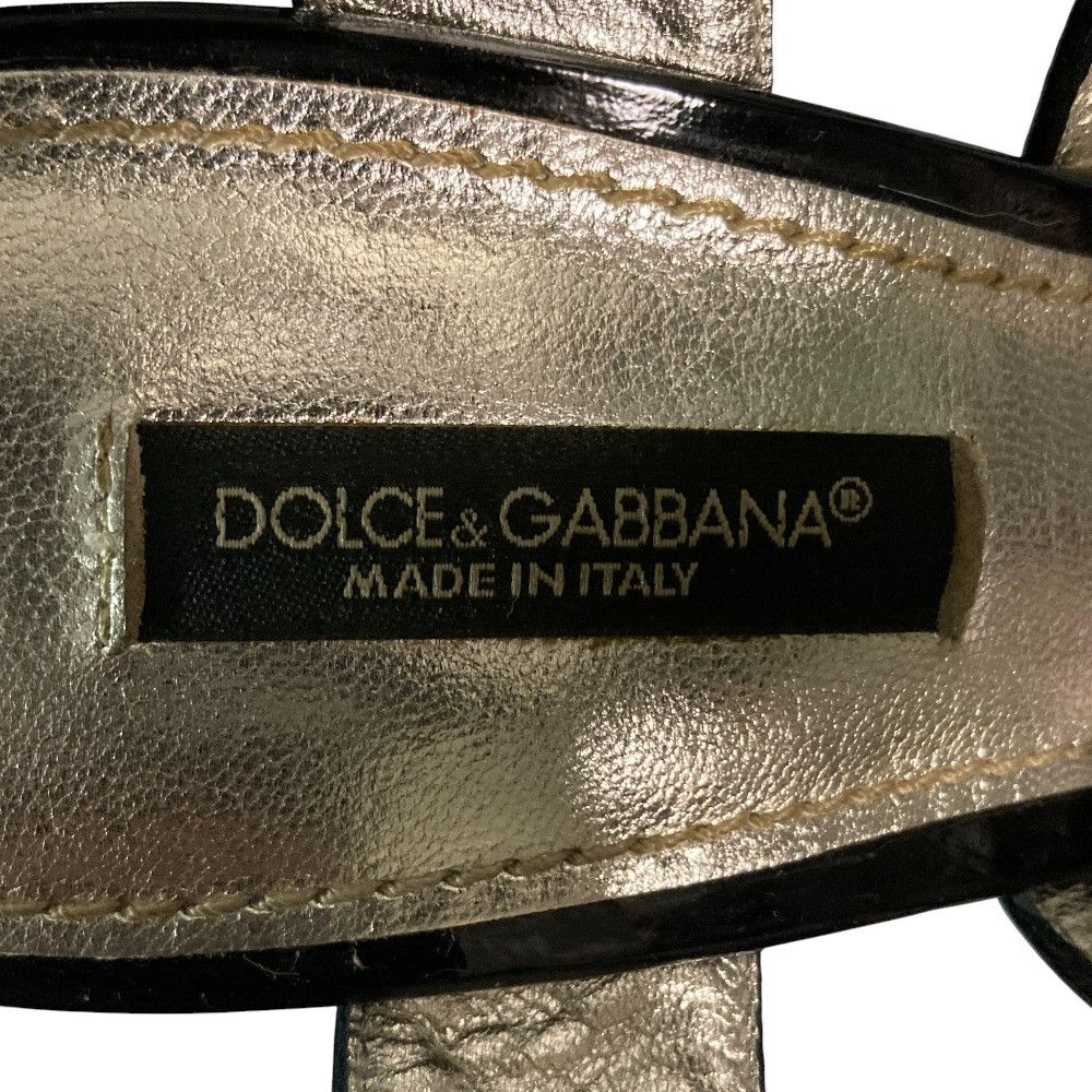 Dolce & Gabbana Dolce & Gabbana Dolce&Gabbana High Heel Sandals Leather Shoes DUTY FREE for USA Size ONE SIZE - 8 Thumbnail