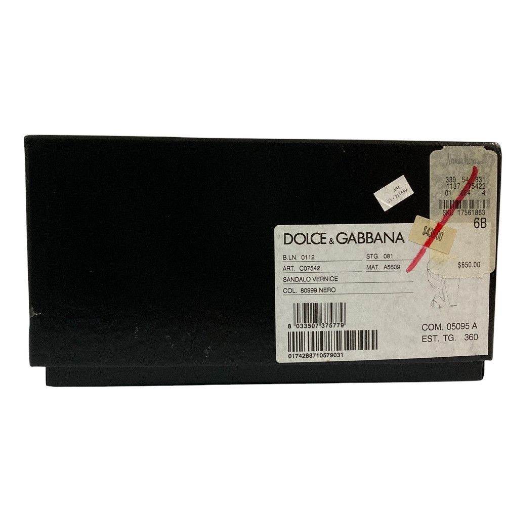 Dolce & Gabbana Dolce & Gabbana Dolce&Gabbana High Heel Sandals Leather Shoes DUTY FREE for USA Size ONE SIZE - 11 Thumbnail