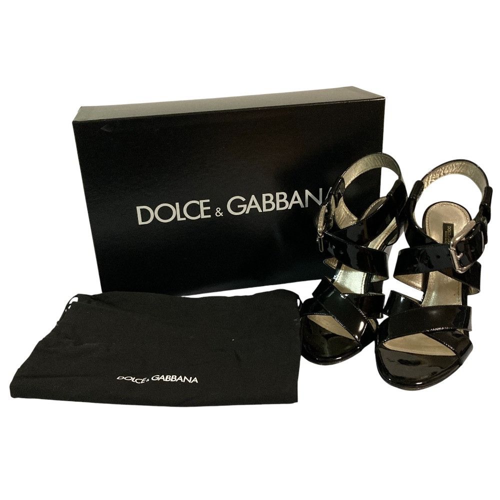 Dolce & Gabbana Dolce & Gabbana Dolce&Gabbana High Heel Sandals Leather Shoes DUTY FREE for USA Size ONE SIZE - 10 Thumbnail