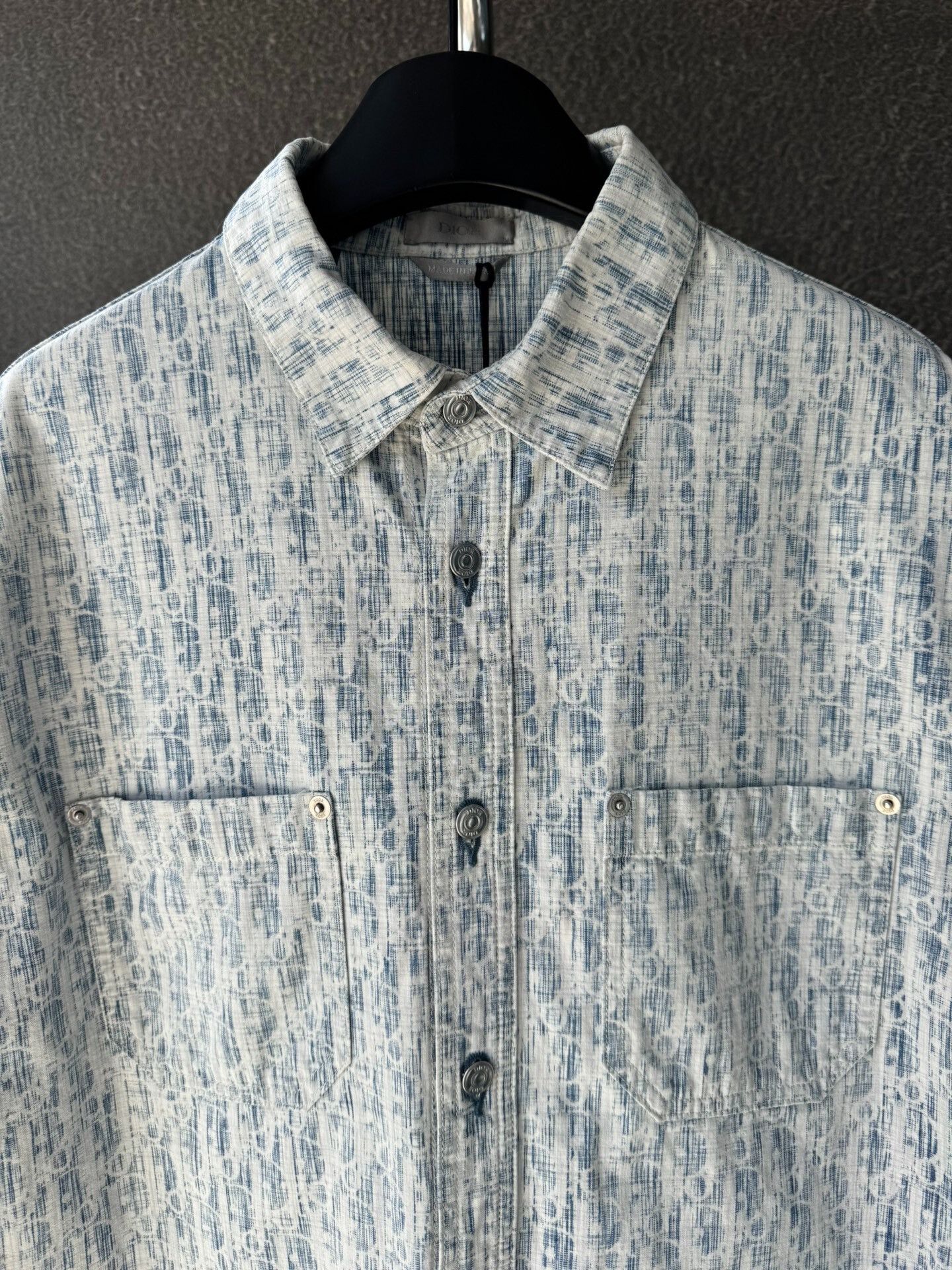 Dior Dior Oblique Denim Shirt Size 40 Brand New Size US M / EU 48-50 / 2 - 3 Thumbnail