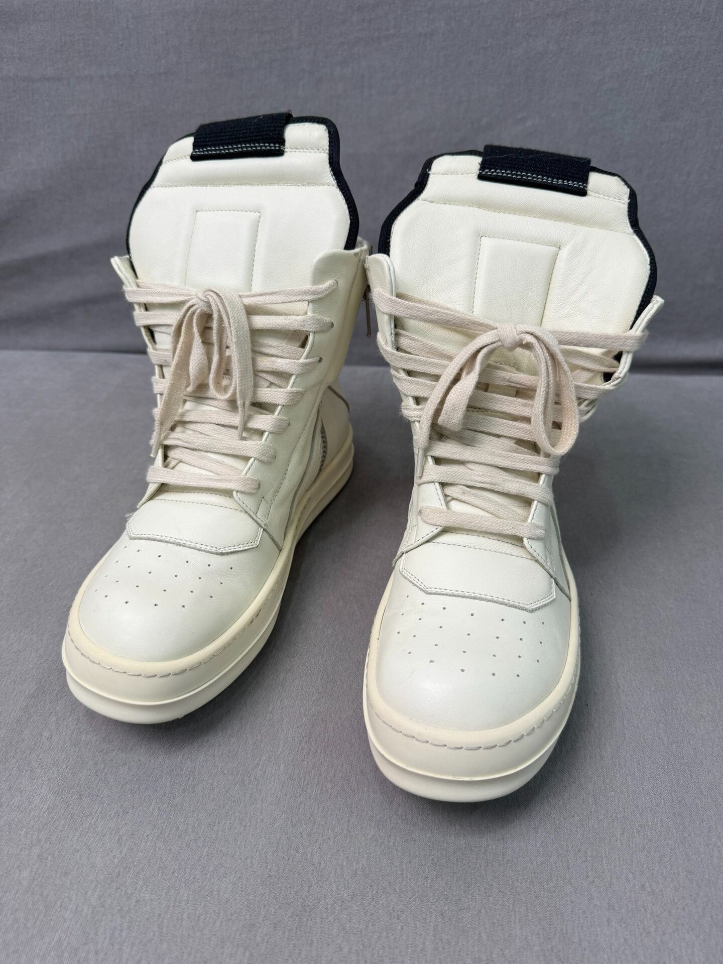 Rick Owens Rick Owens White High-Top Sneakers Size 36 Size US 6 / EU 39 - 3 Thumbnail