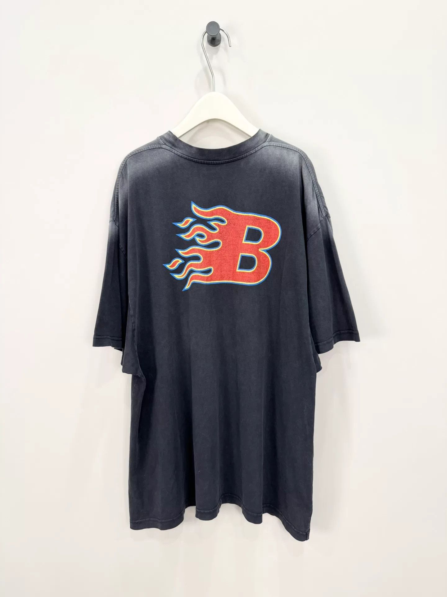 Balenciaga vintage balenciaga flame print tee Size US XS / EU 42 / 0 - 2 Thumbnail
