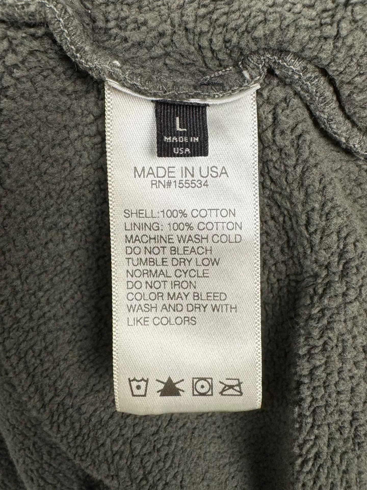 Yeezy yeezy born again hoodie size L gently used Size US L / EU 52-54 / 3 - 7 Thumbnail