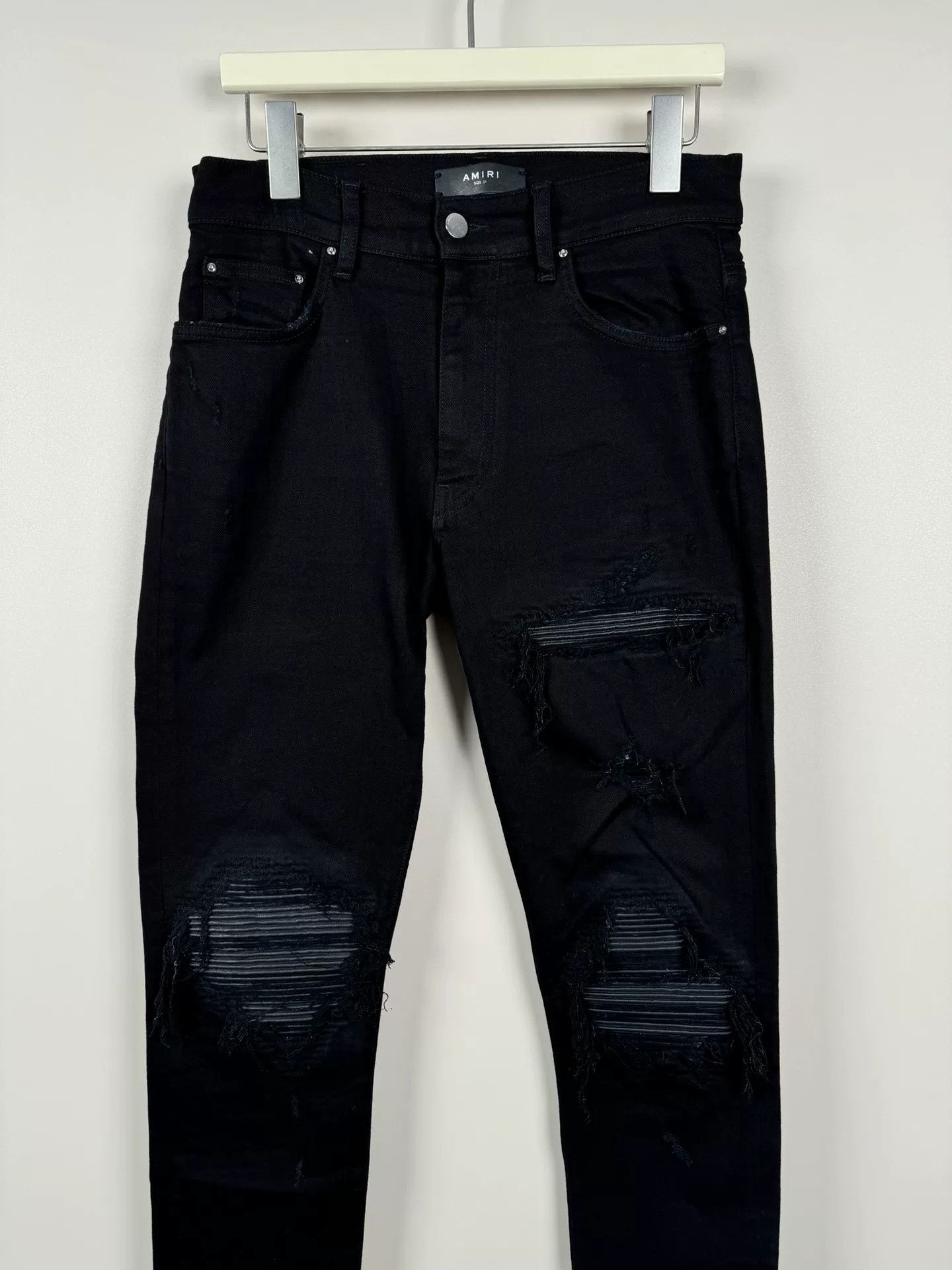 Amiri Amiri MX1 Distressed Denim Pants Size 31 Size US 31 - 3 Thumbnail