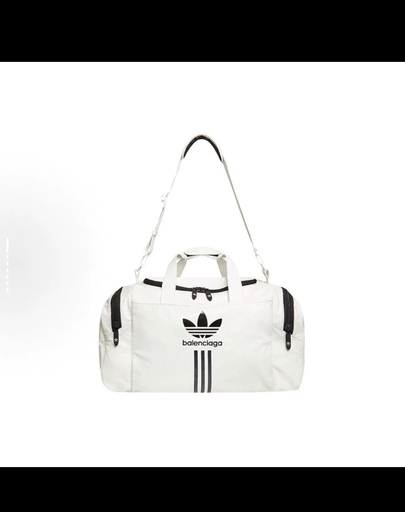 Balenciaga Balenciaga Adidas White Crossbody Travel Bag Size ONE SIZE - 8 Thumbnail