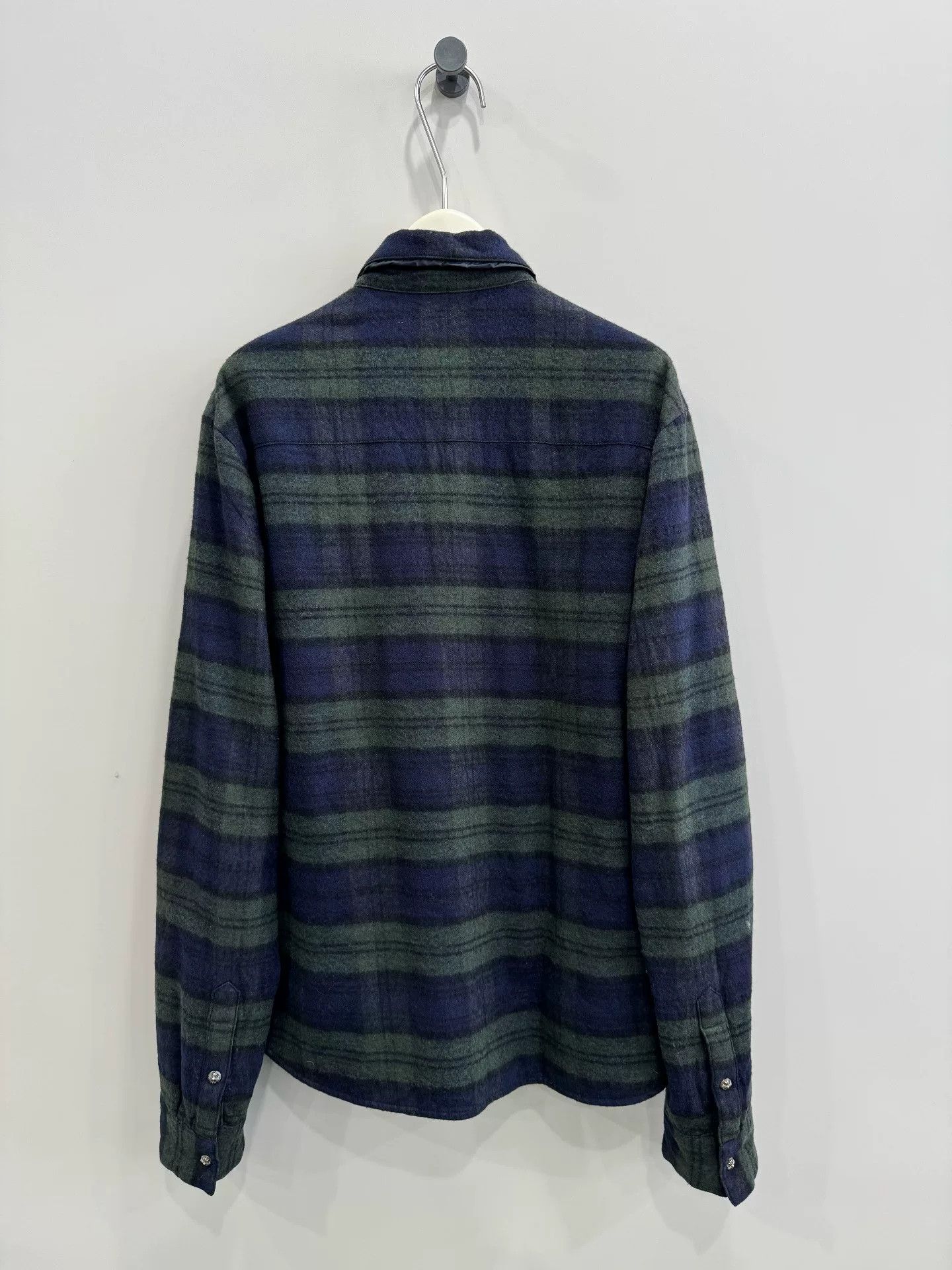 Chrome Hearts Chrome Hearts Dual-Sided Plaid Shirt Size US L / EU 52-54 / 3 - 2 Thumbnail