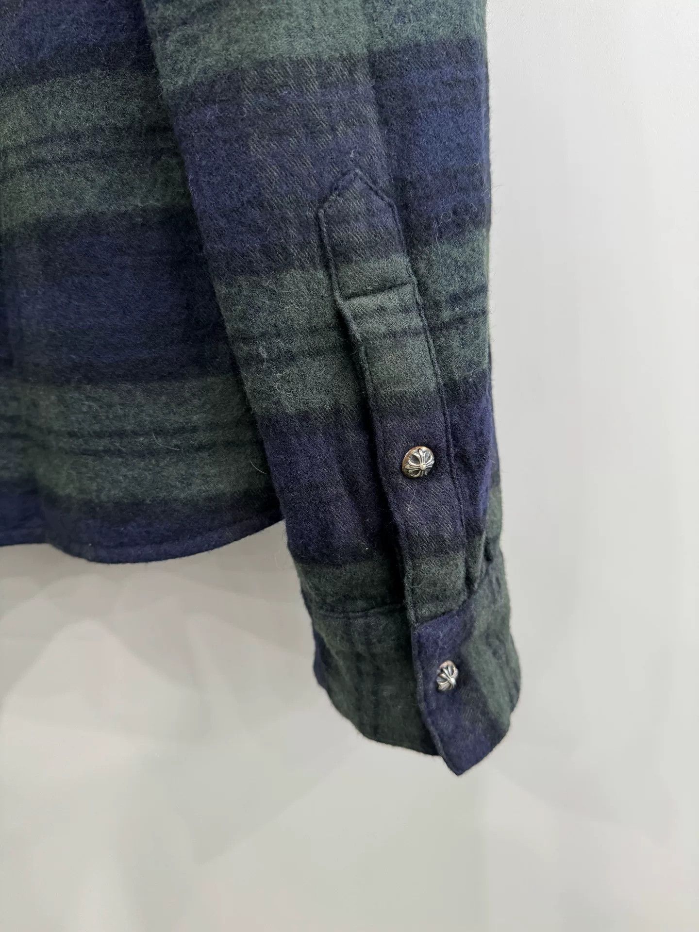 Chrome Hearts Chrome Hearts Dual-Sided Plaid Shirt Size US L / EU 52-54 / 3 - 4 Thumbnail