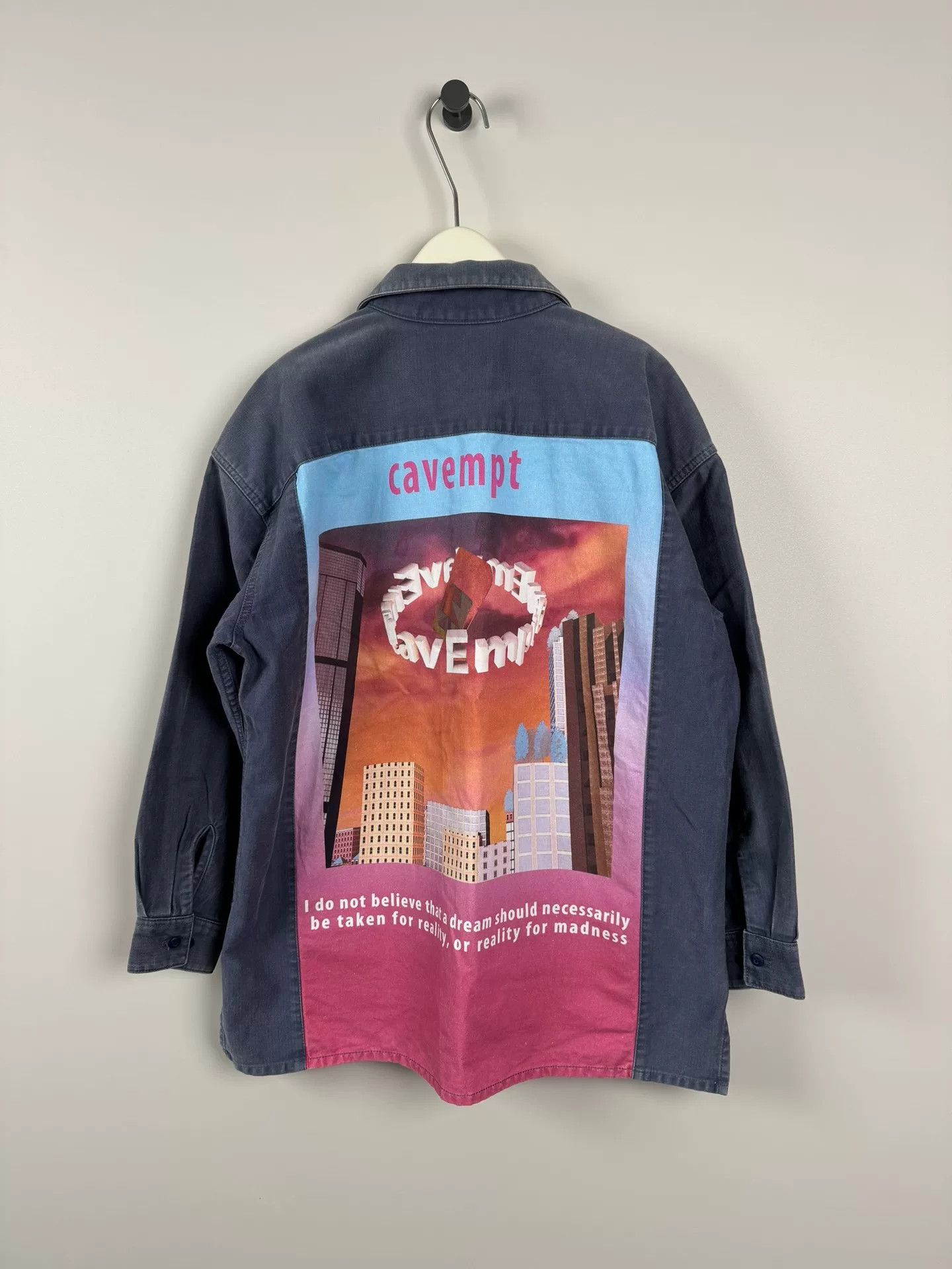 Cav Empt vintage Cav Empt washed denim jacket M size Size US M / EU 48-50 / 2 - 2 Thumbnail