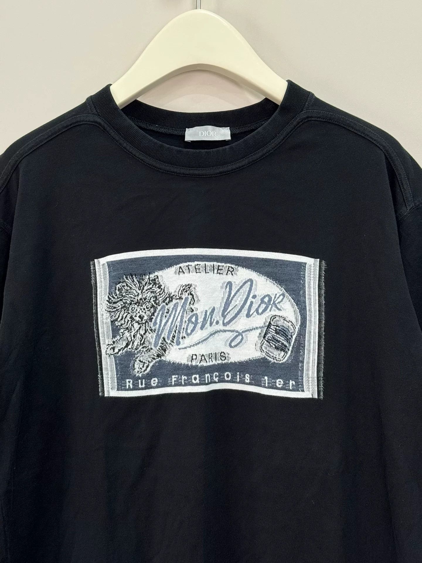 Dior Dior Black Stamp Graphic Short Sleeve T-Shirt Size US S / EU 44-46 / 1 - 3 Thumbnail