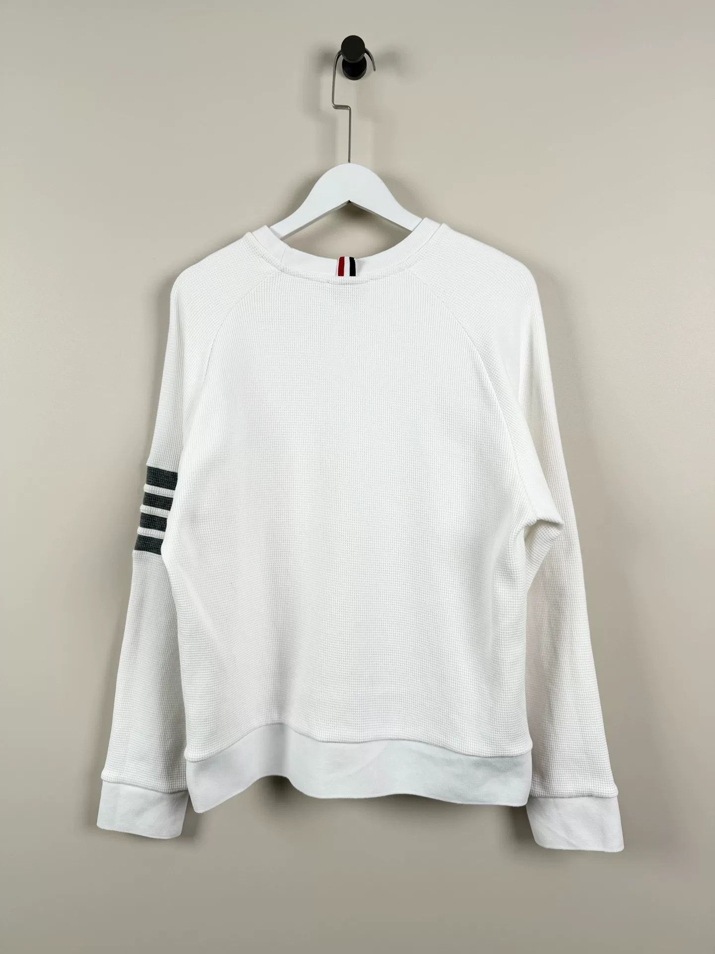 Thom Browne thom browne waffle crewneck sweatshirt size 4 Size US M / EU 48-50 / 2 - 2 Thumbnail