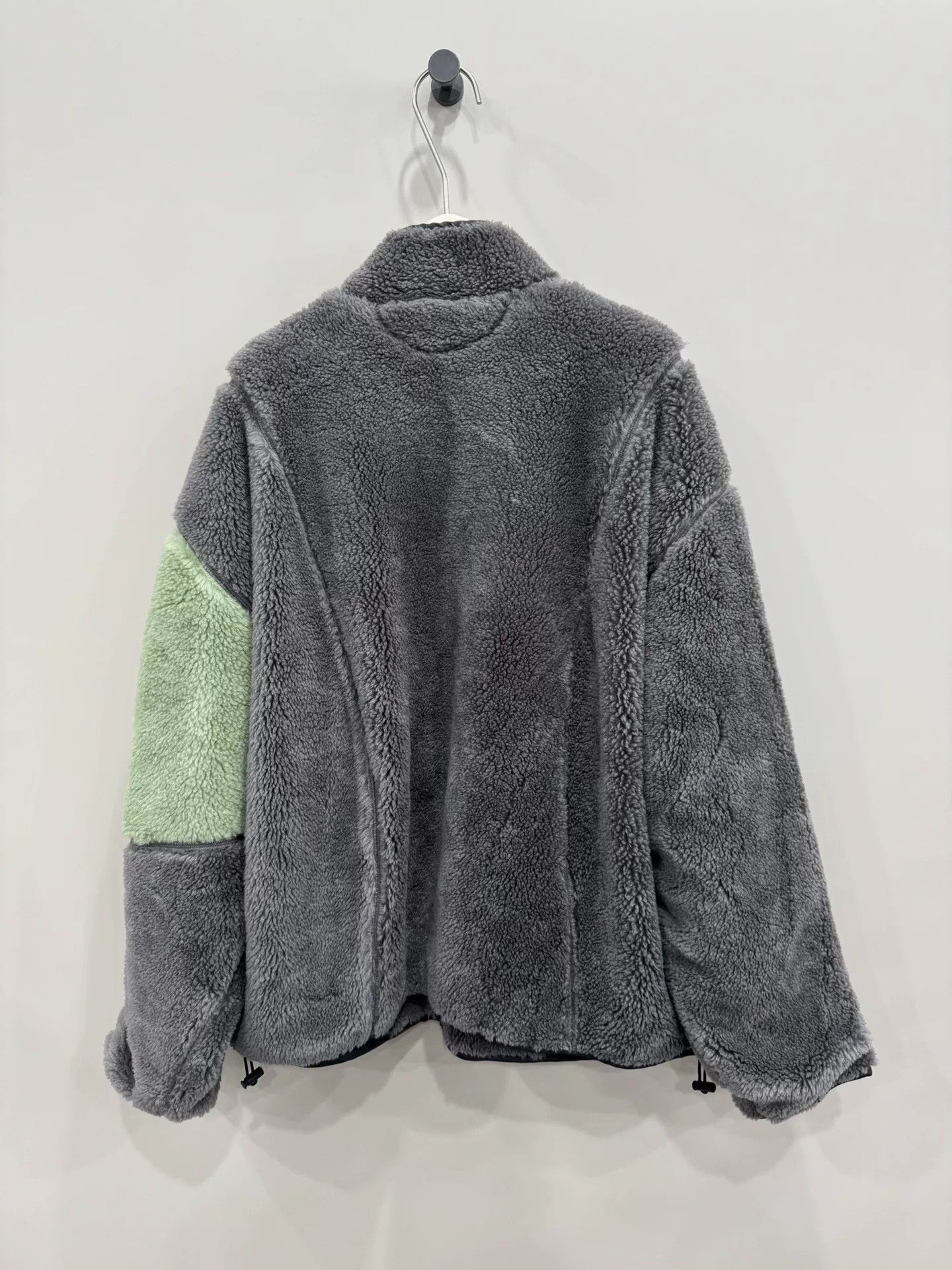 FARIS gray fleece zip-up jacket size M Size US M / EU 48-50 / 2 - 2 Thumbnail