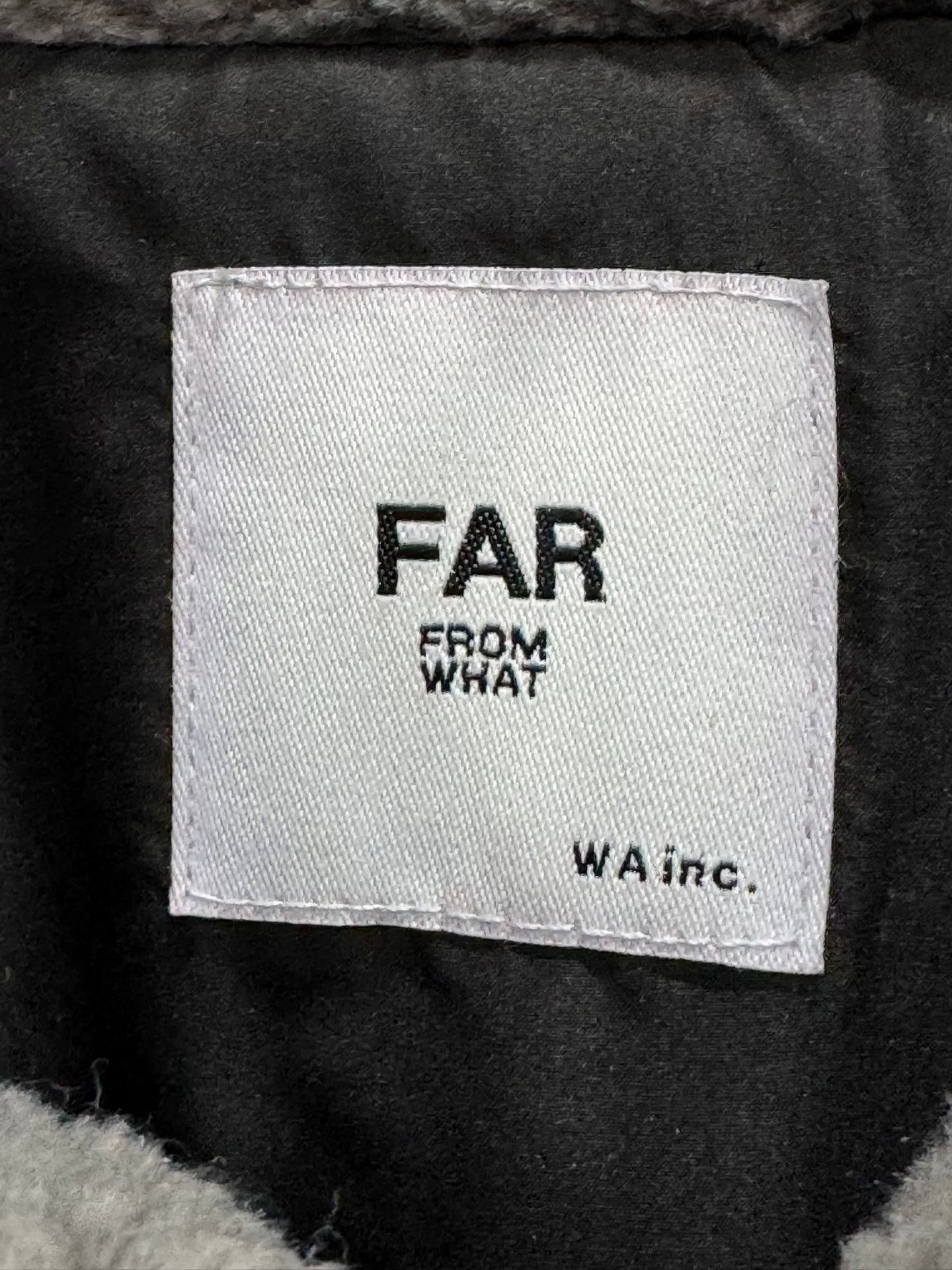 FARIS gray fleece zip-up jacket size M Size US M / EU 48-50 / 2 - 7 Thumbnail