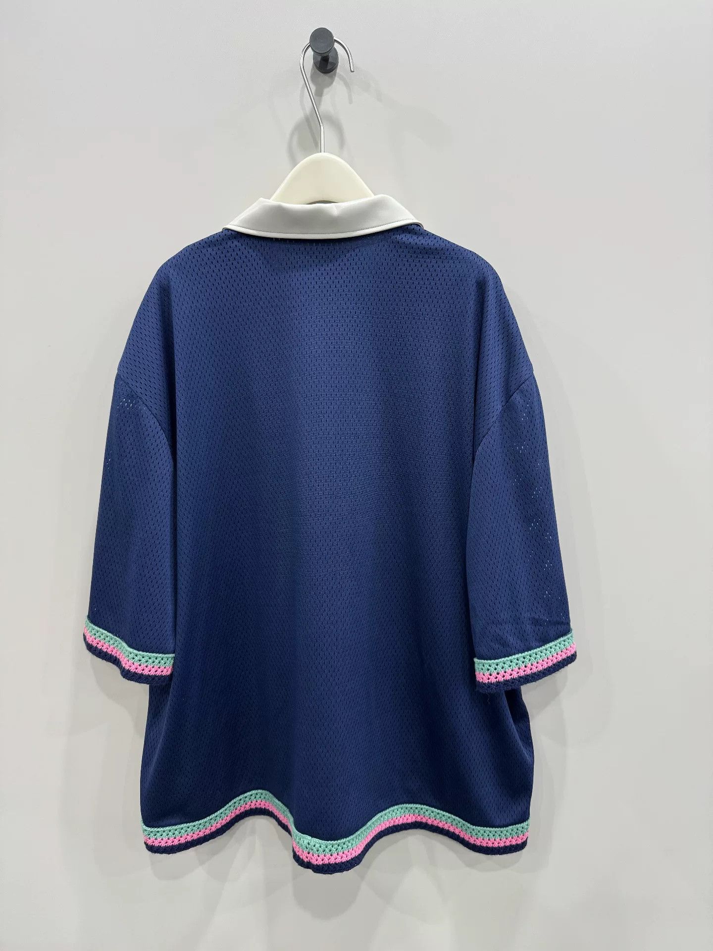 NAMESAKE printed knit short-sleeve polo shirt Size US M / EU 48-50 / 2 - 2 Thumbnail
