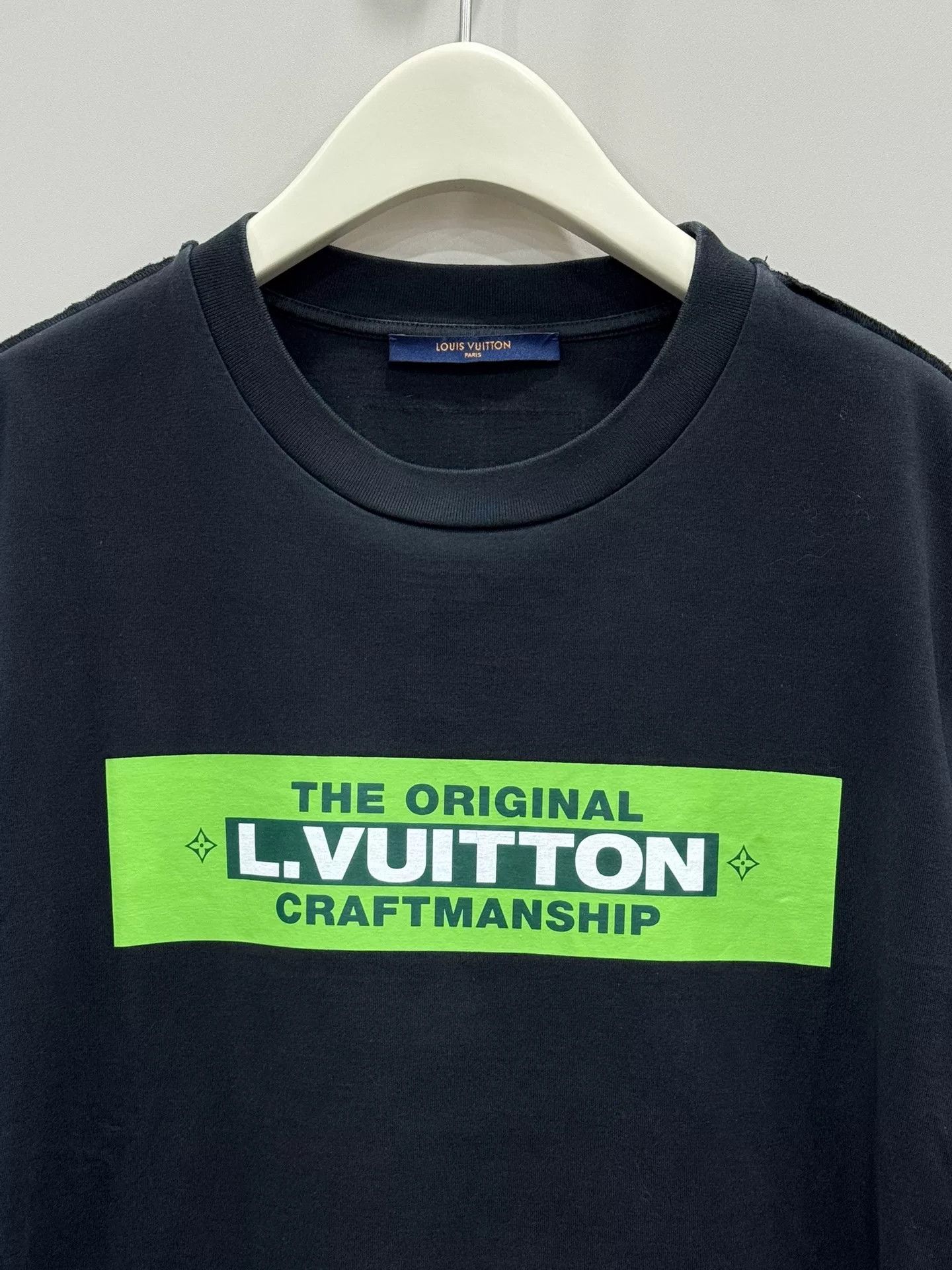 Louis Vuitton louin vuitton green logo short sleeve t-shirt Size US M / EU 48-50 / 2 - 3 Thumbnail