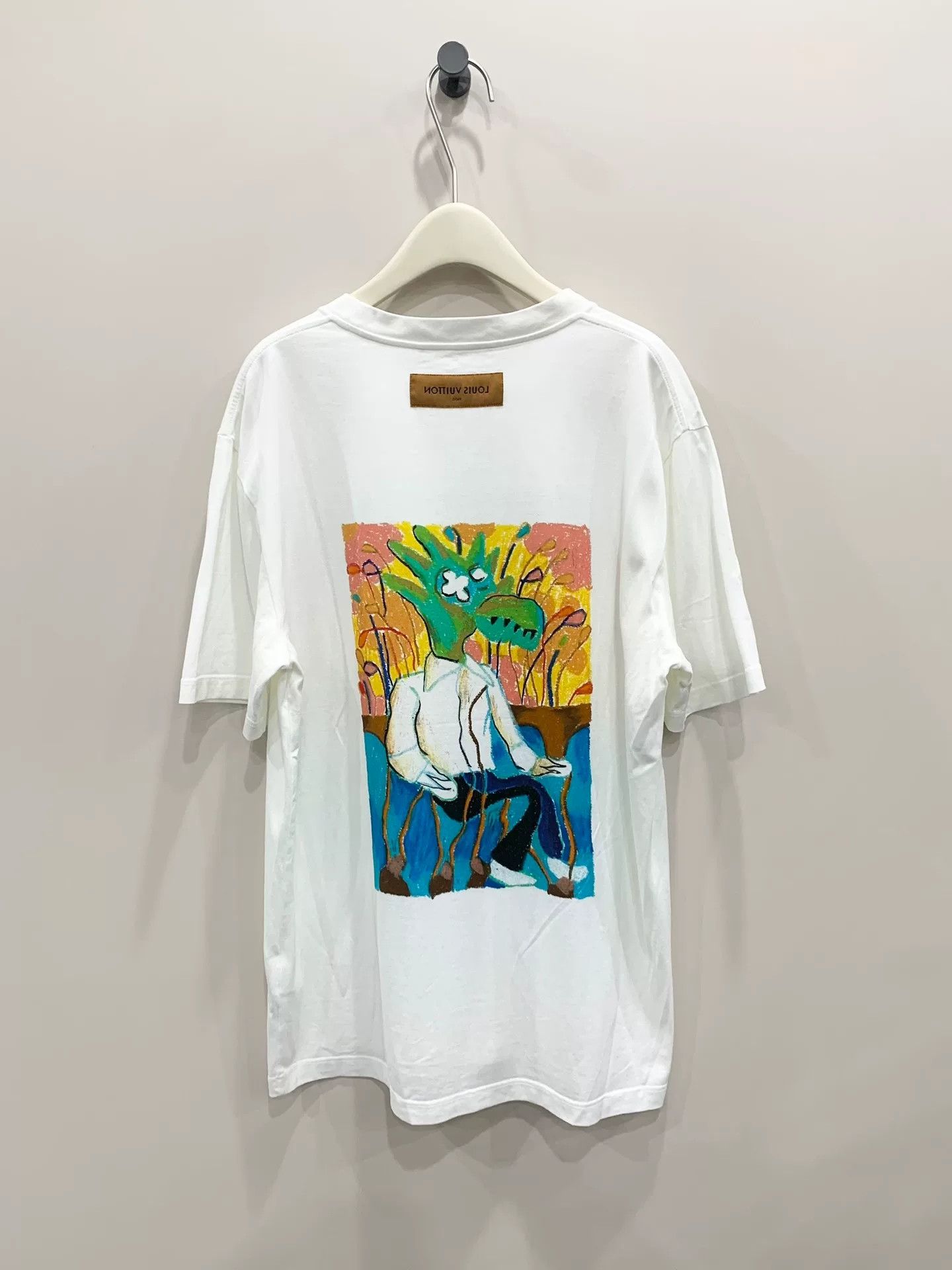 Louis Vuitton louis vuitton graffiti dinosaur short sleeve XXL Size US XXL / EU 58 / 5 - 2 Thumbnail