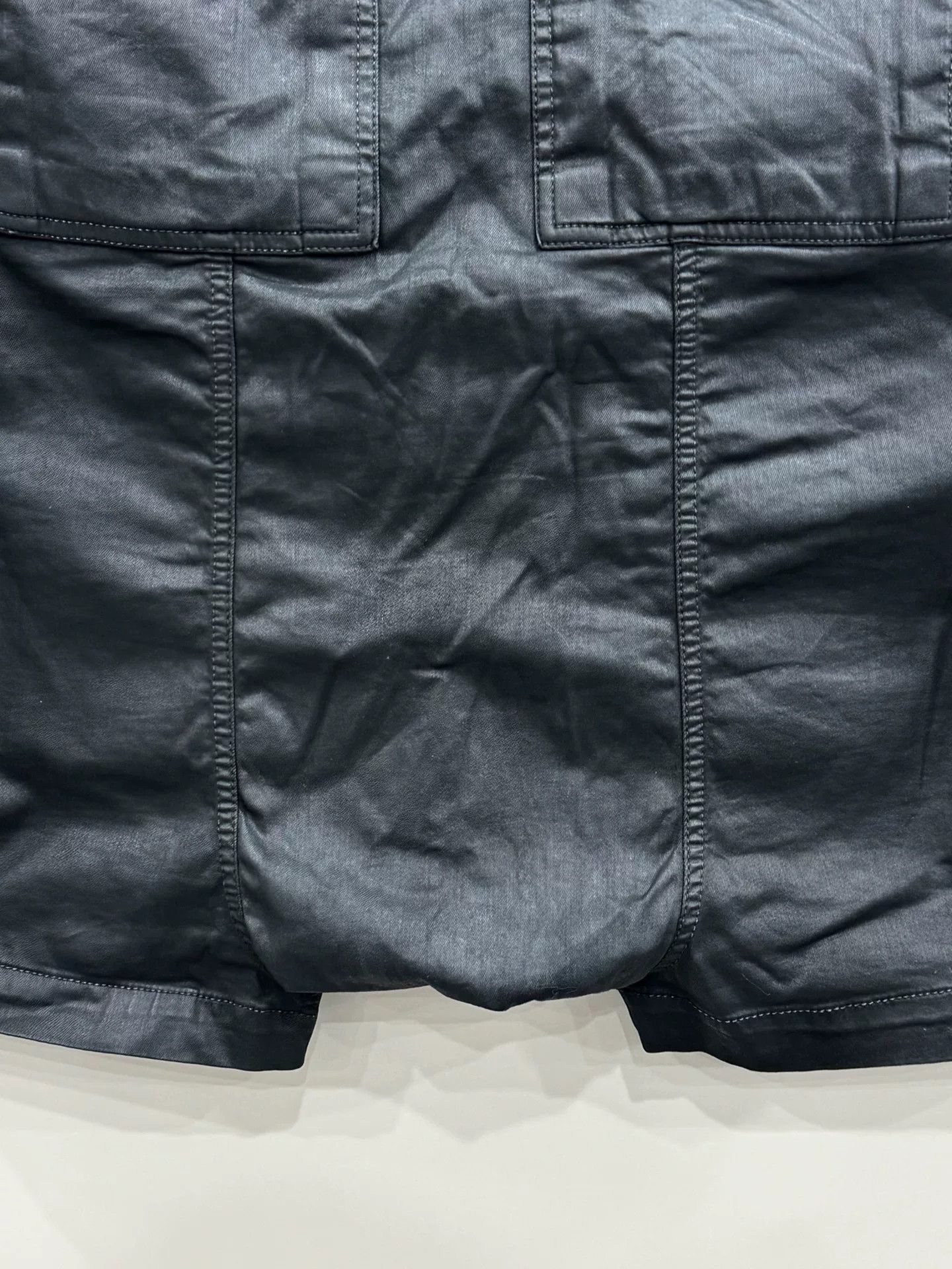 Rick Owens Rick Owens Dual Ring Waxed Shorts M Size US 38 / EU 54 - 6 Thumbnail