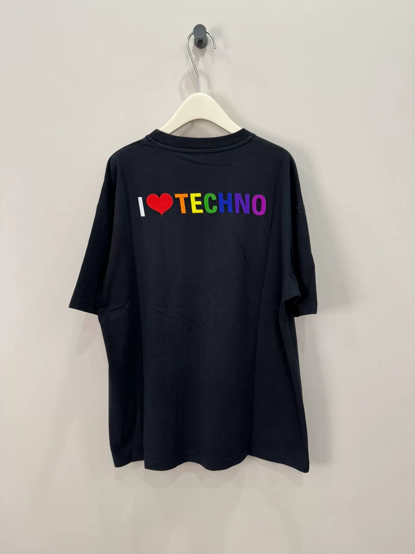 Balenciaga balenciaga short sleeve t-shirt with embroidery Size US S / EU 44-46 / 1 - 2 Thumbnail