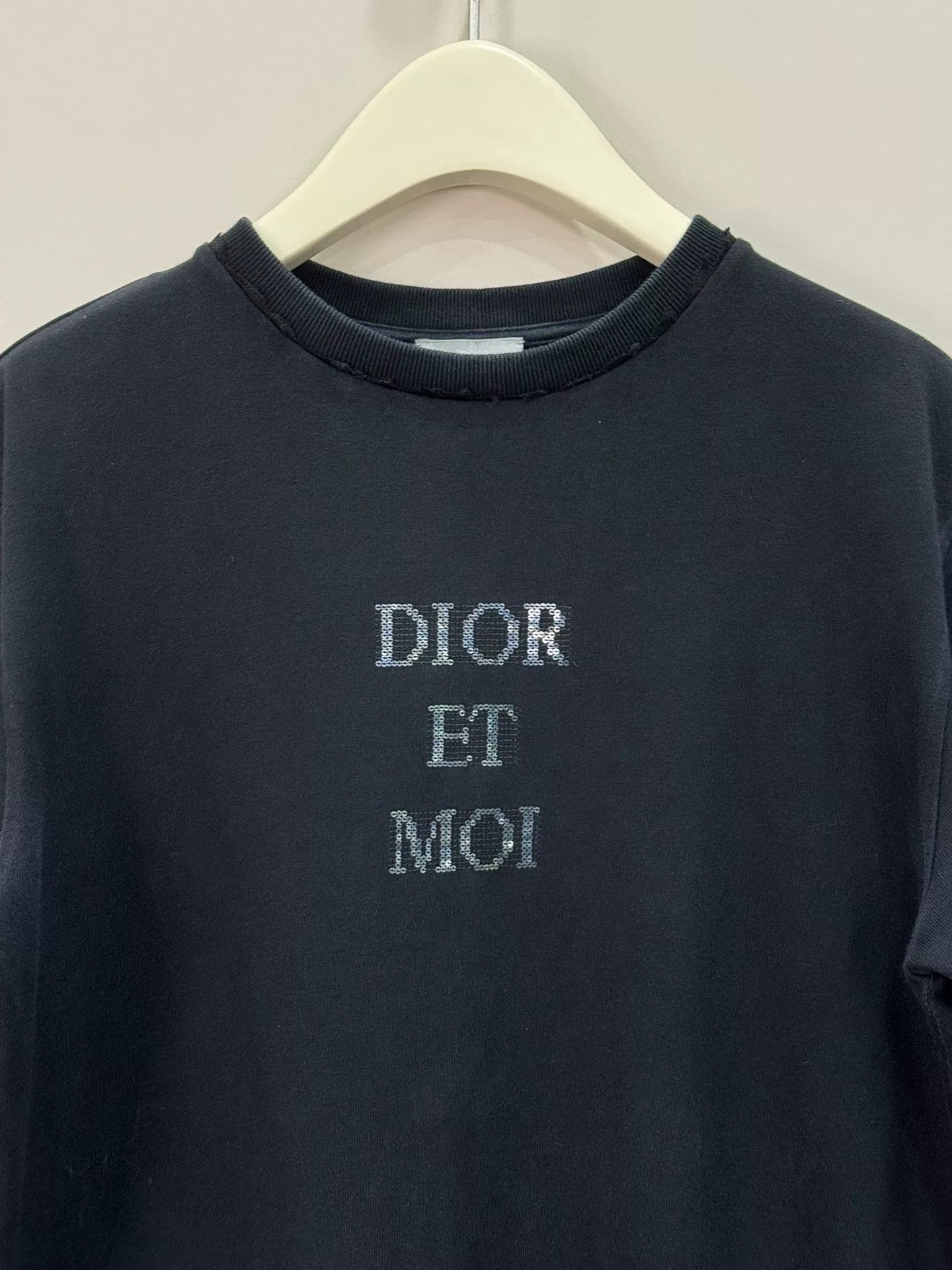 Dior Dior Sequined Short Sleeve T-Shirt XS Size XS / US 0-2 / IT 36-38 - 3 Thumbnail