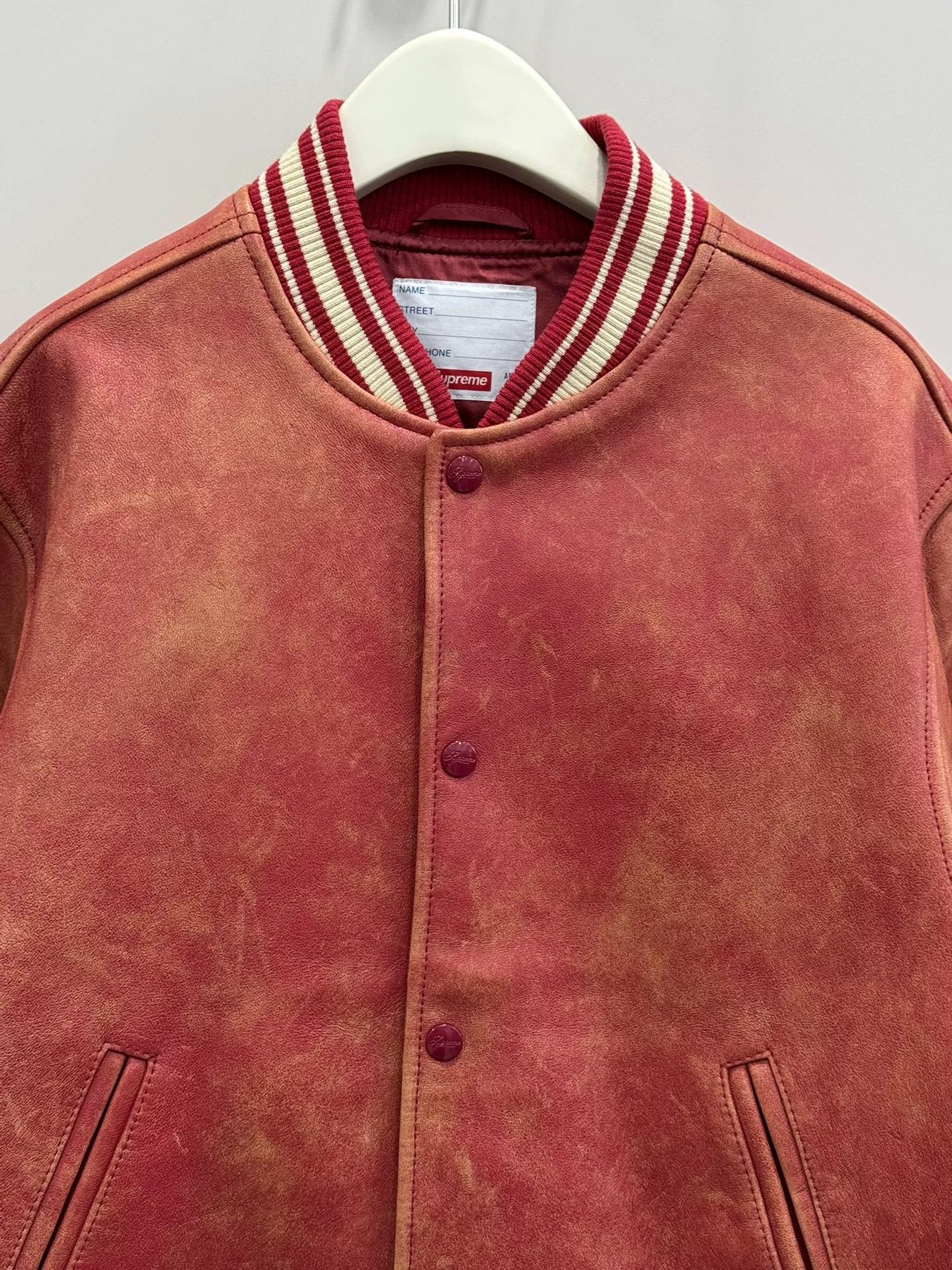 Supreme vintage supreme baseball leather jacket size S Size US S / EU 44-46 / 1 - 3 Thumbnail