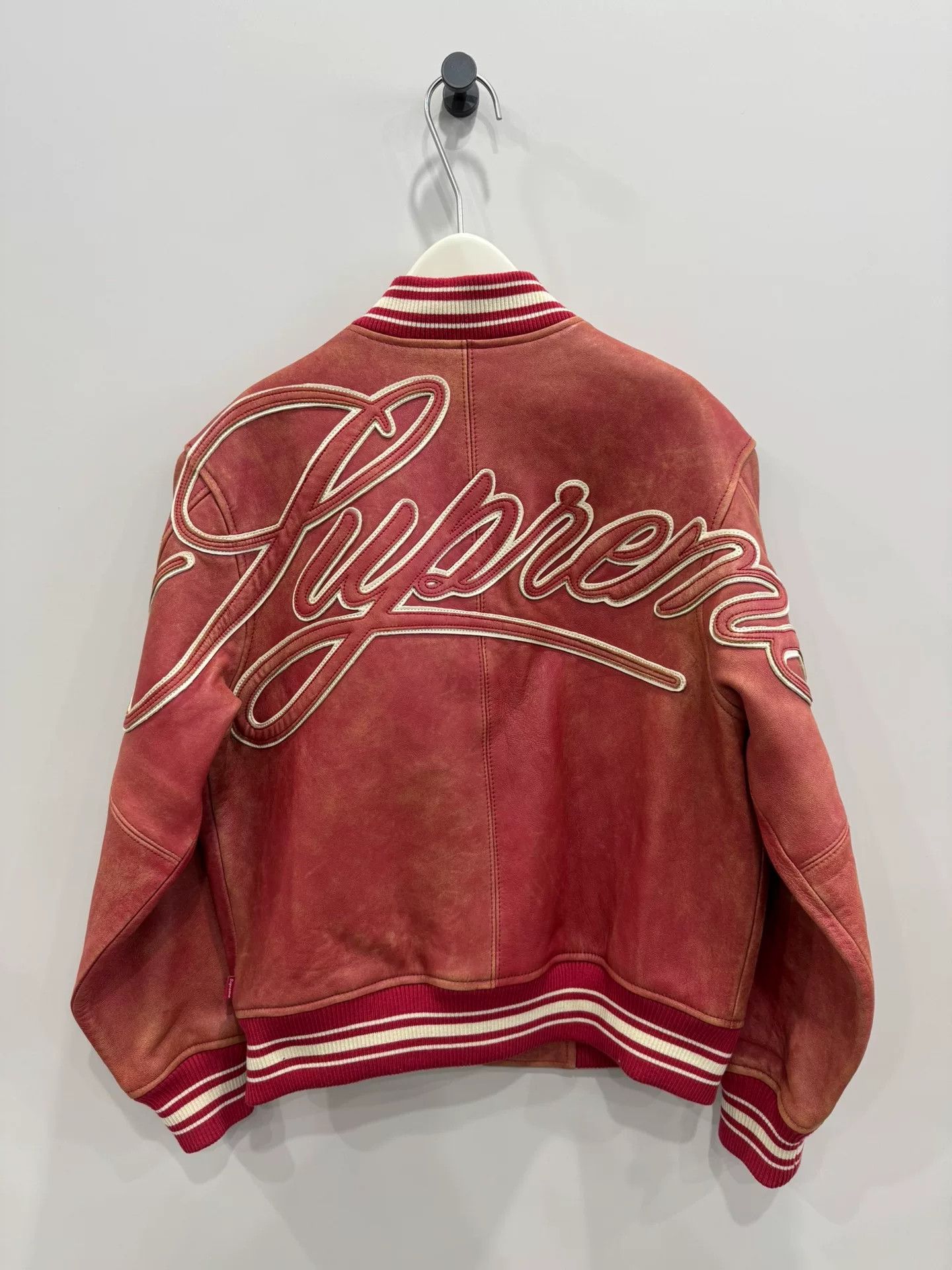 Supreme vintage supreme baseball leather jacket size S Size US S / EU 44-46 / 1 - 2 Thumbnail
