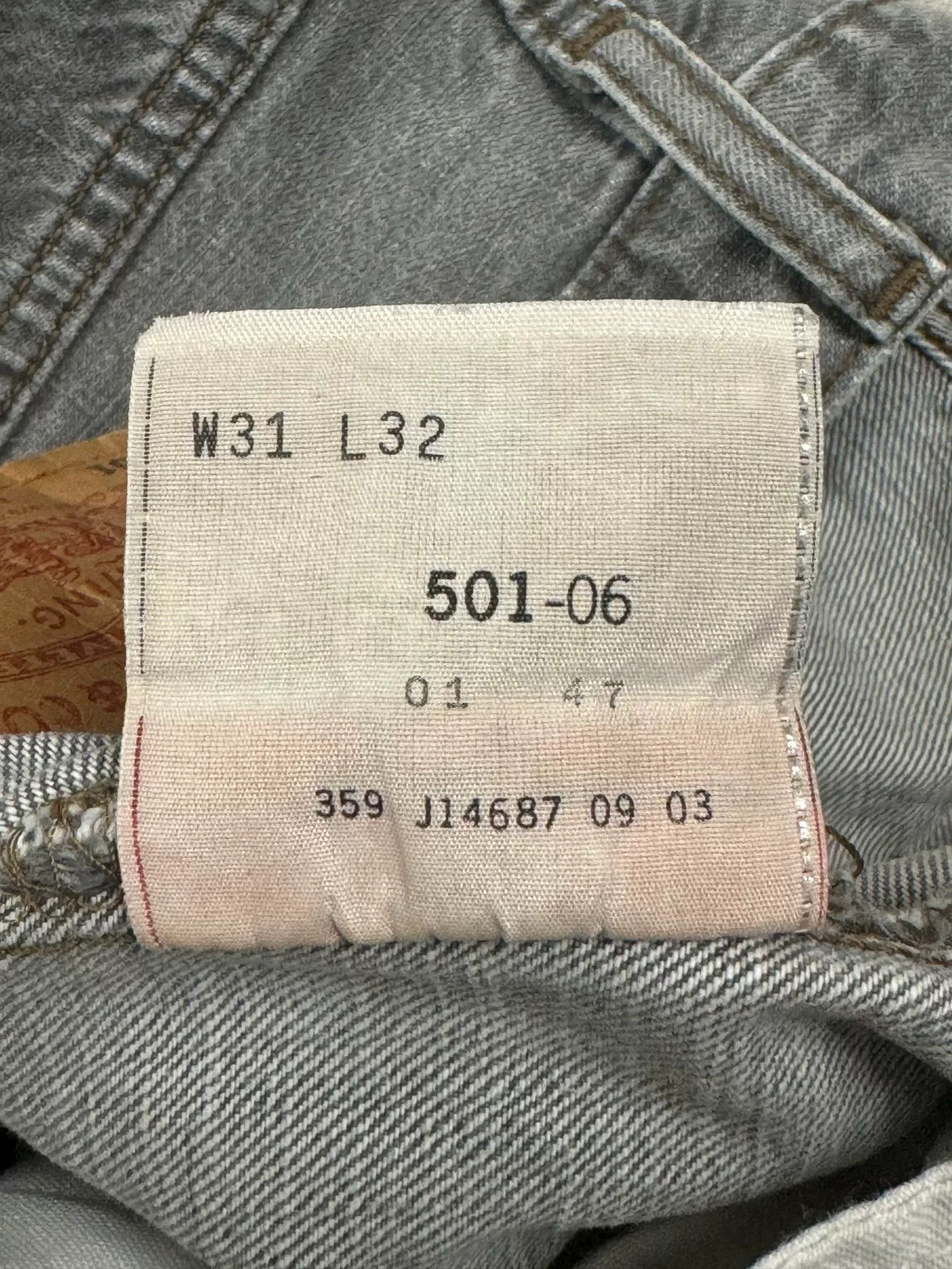 Levi's levi's 501 vintage gray jeans size 31 Size US 31 - 7 Thumbnail