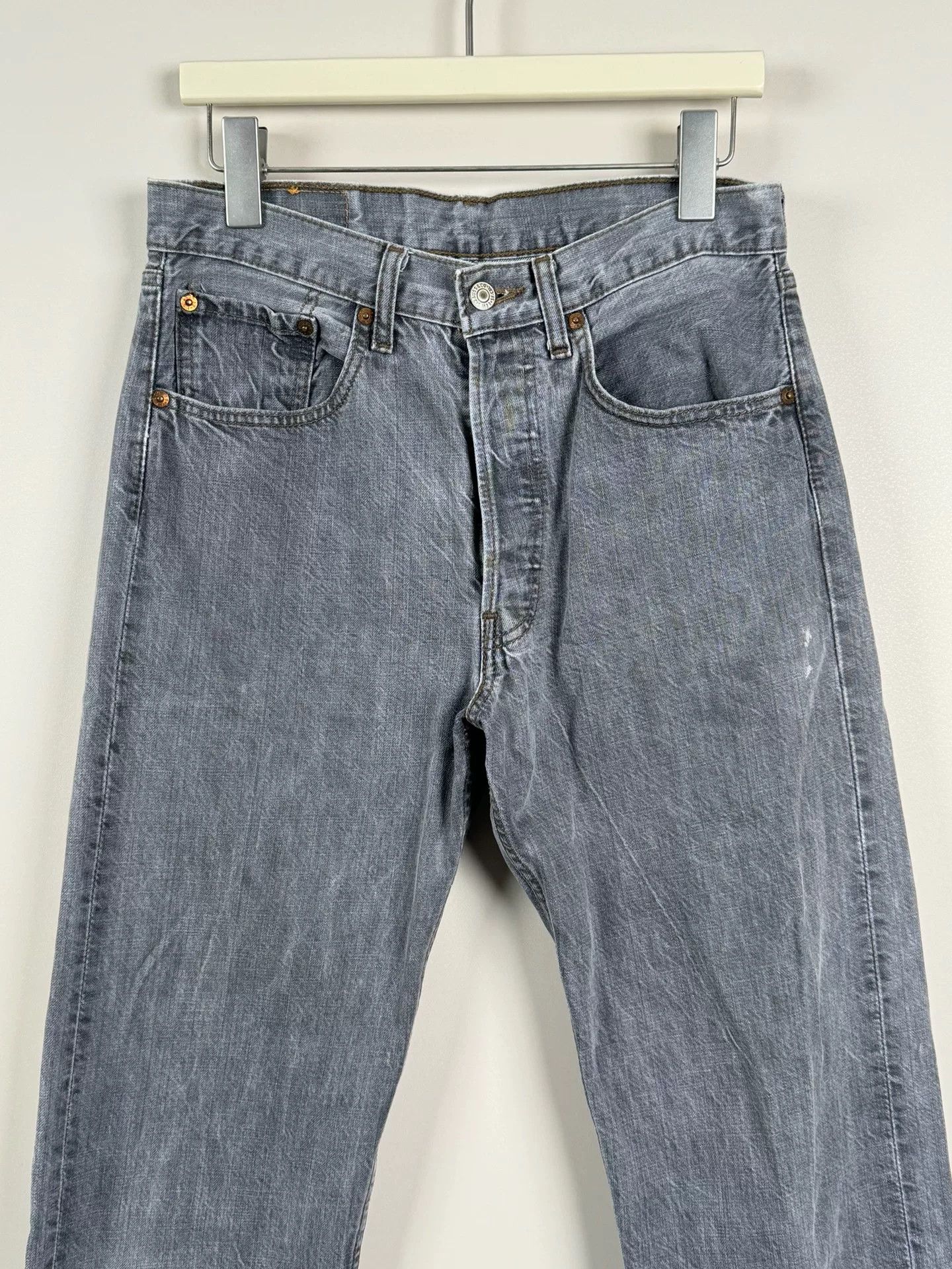 Levi's levi's 501 vintage gray jeans size 31 Size US 31 - 3 Thumbnail