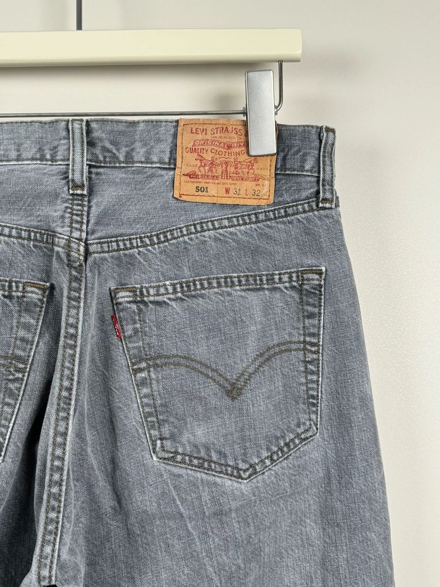 Levi's levi's 501 vintage gray jeans size 31 Size US 31 - 5 Thumbnail
