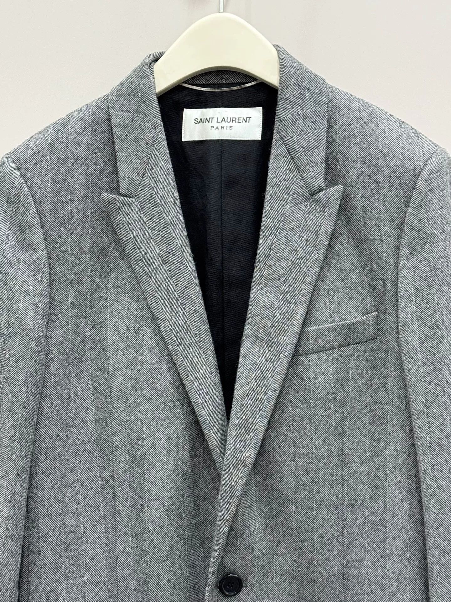 Saint Laurent Paris Saint Laurent Wool Blazer Size 46 Second Hand Size US M / EU 48-50 / 2 - 3 Thumbnail