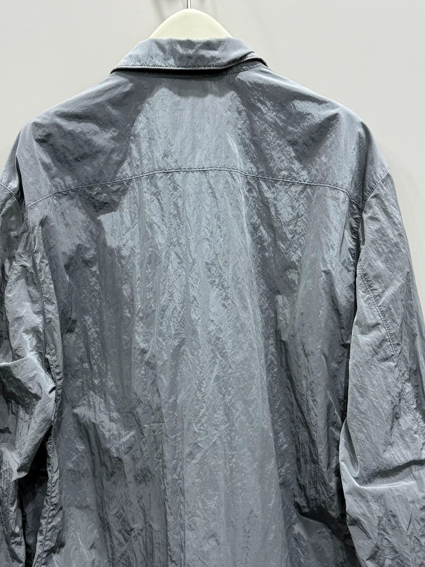 Stone Island stone island metallic nylon zip jacket XXXL Size US XXL / EU 58 / 5 - 5 Thumbnail