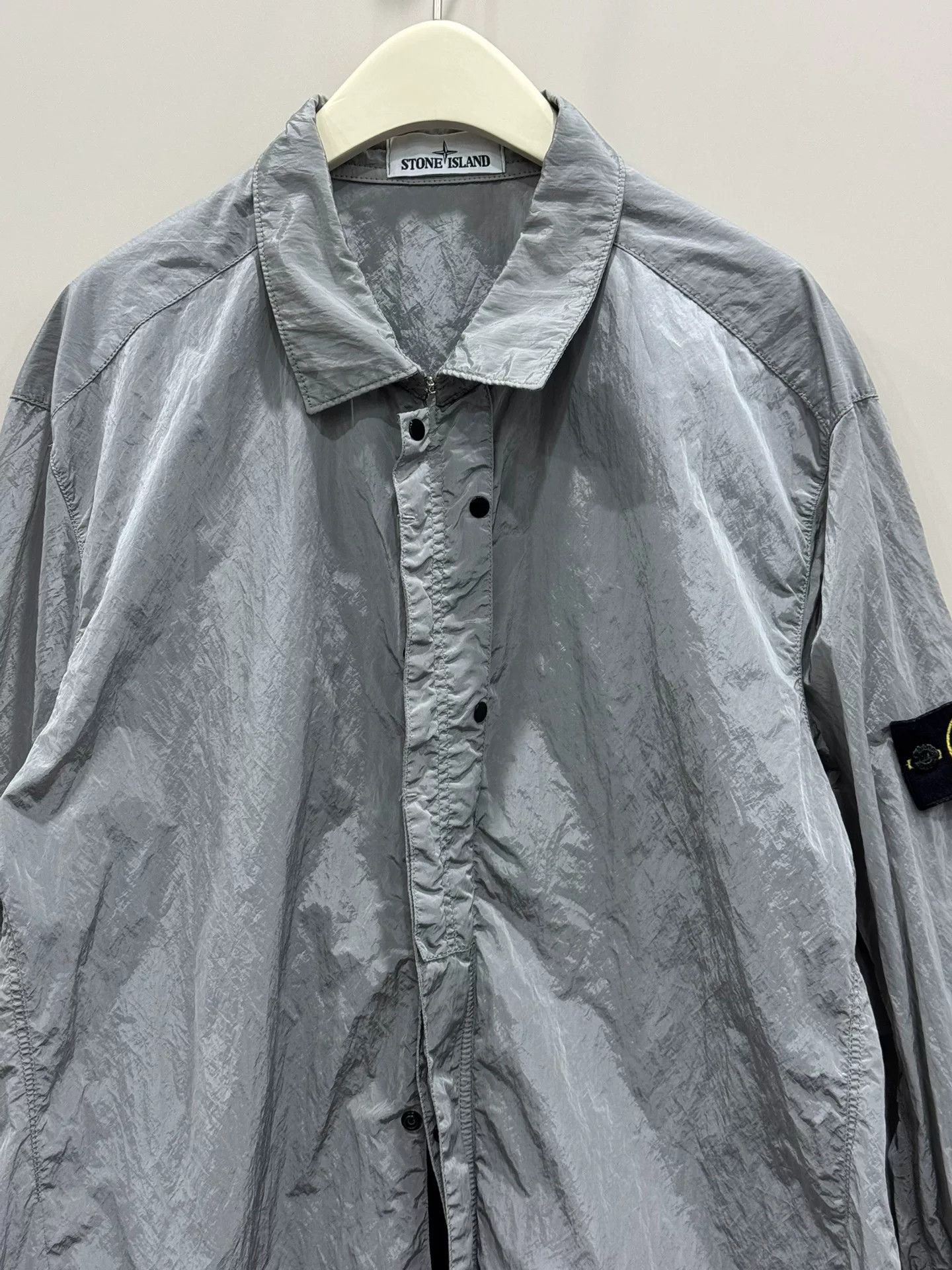 Stone Island stone island metallic nylon zip jacket XXXL Size US XXL / EU 58 / 5 - 3 Thumbnail