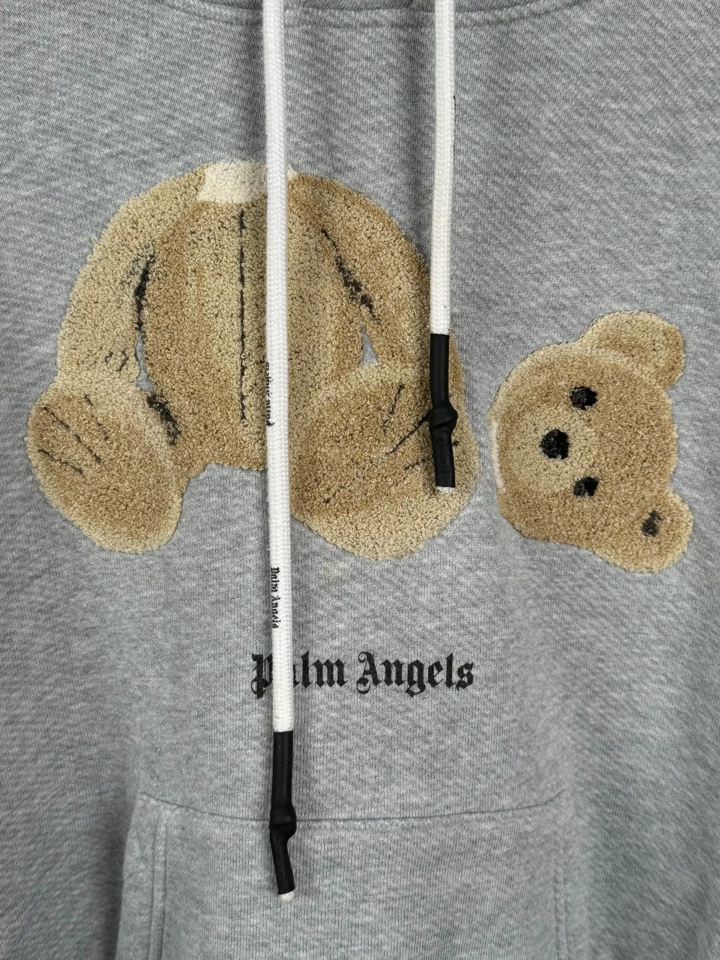 Palm Angels gray palm angels teddy bear hoodie Size US S / EU 44-46 / 1 - 3 Thumbnail