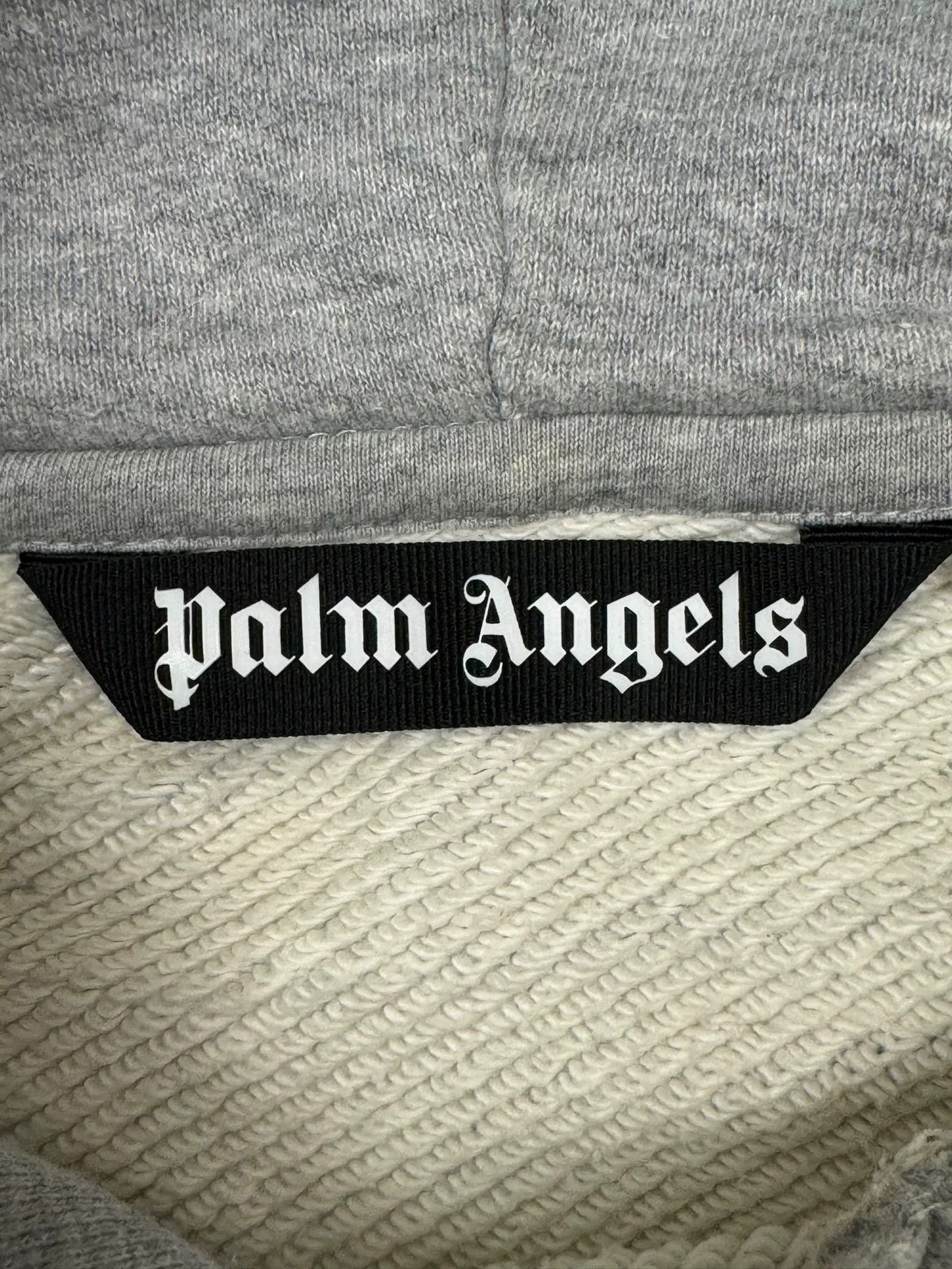 Palm Angels gray palm angels teddy bear hoodie Size US S / EU 44-46 / 1 - 7 Thumbnail