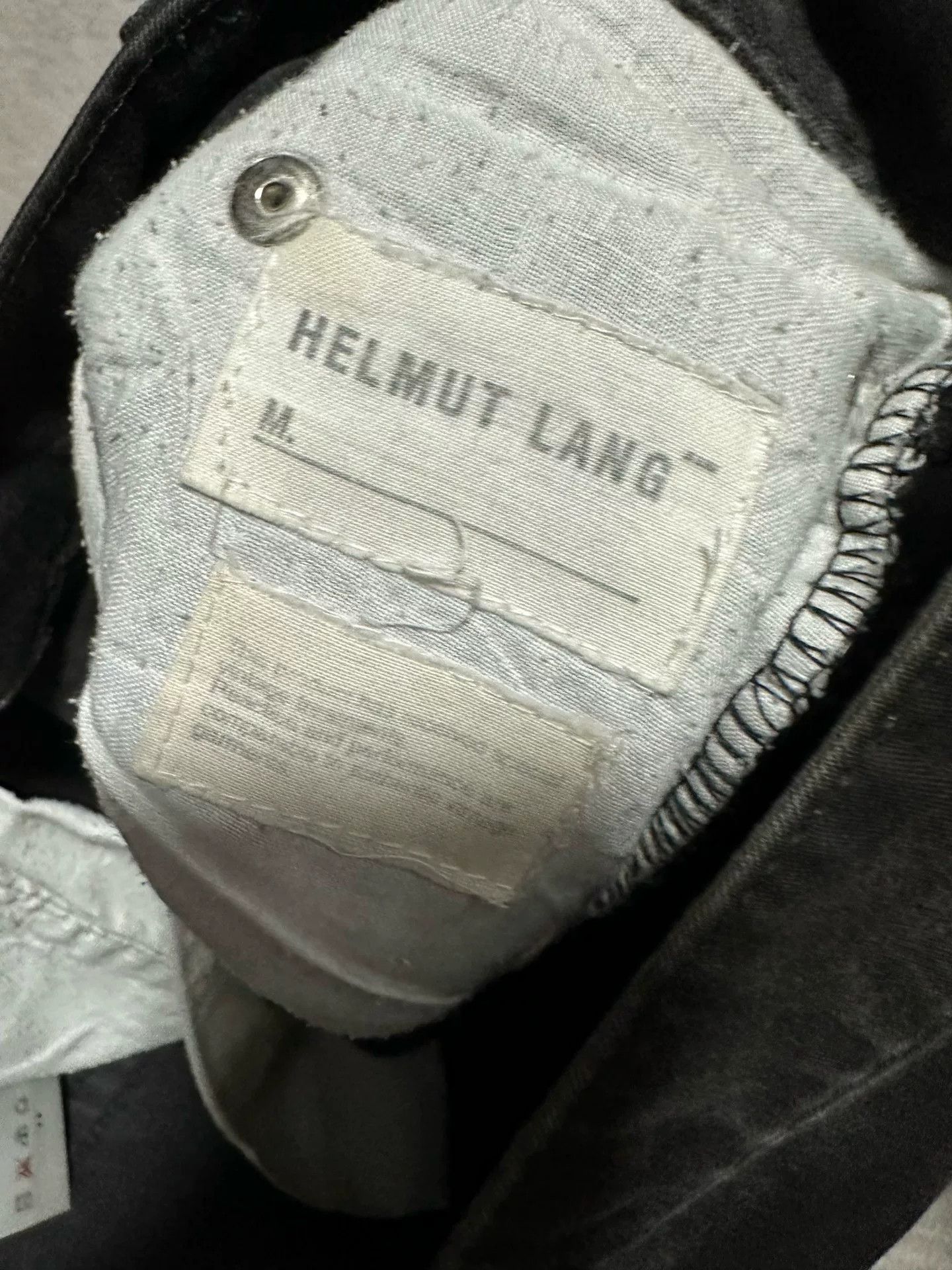 Helmut Lang Helmut Lang Black Denim Pants Size 30 Size US 30 / EU 46 - 6 Thumbnail