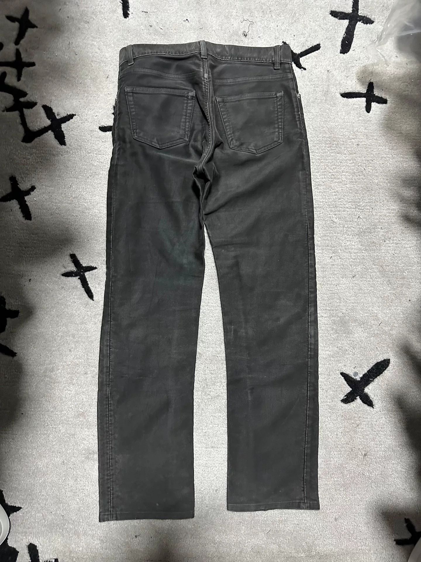 Helmut Lang Helmut Lang Black Denim Pants Size 30 Size US 30 / EU 46 - 2 Thumbnail