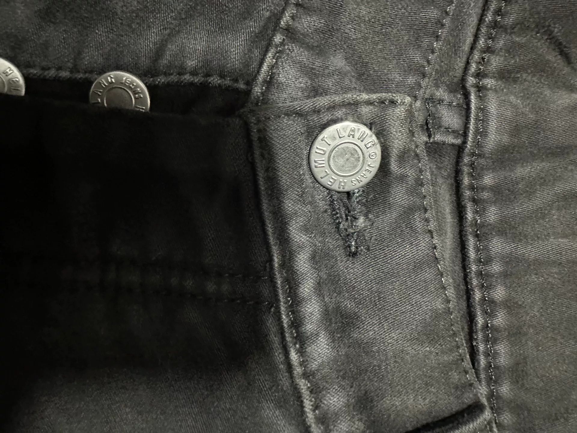 Helmut Lang Helmut Lang Black Denim Pants Size 30 Size US 30 / EU 46 - 4 Thumbnail
