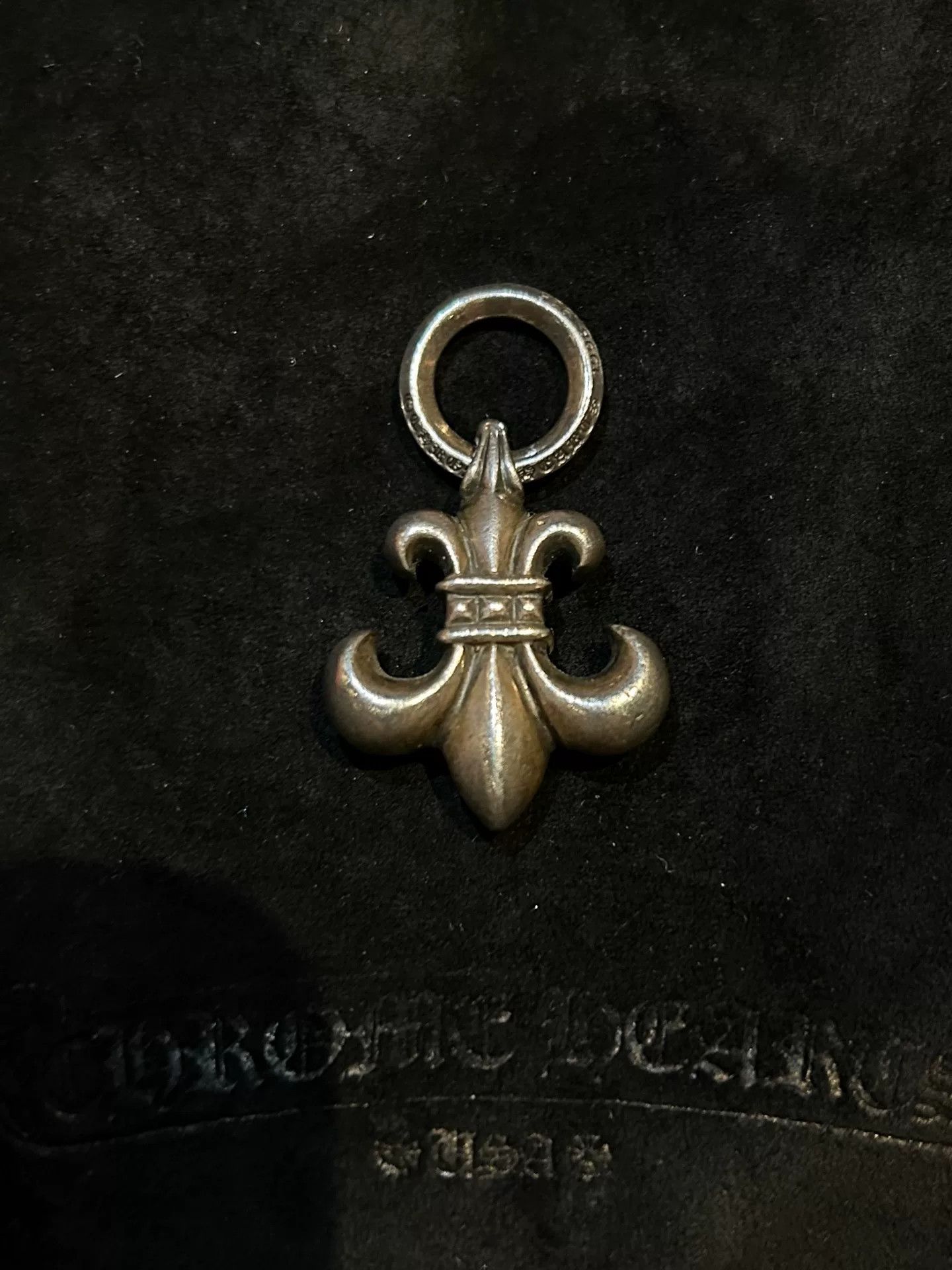 Chrome Hearts chrome hearts black leather necklace with pendant Size ONE SIZE - 8 Thumbnail