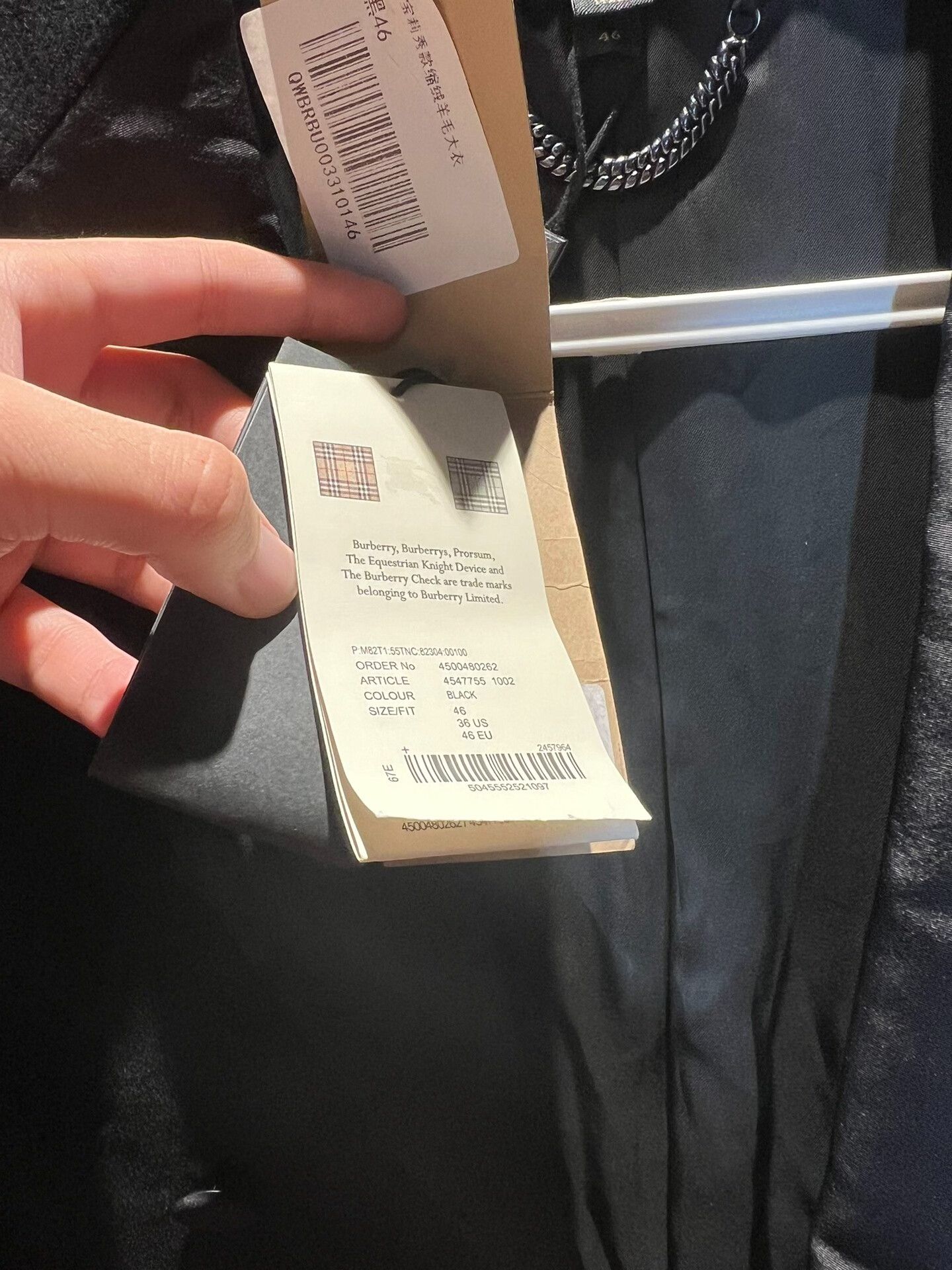 Burberry burberry tailcoat new stunning magician style Size US L / EU 52-54 / 3 - 5 Thumbnail
